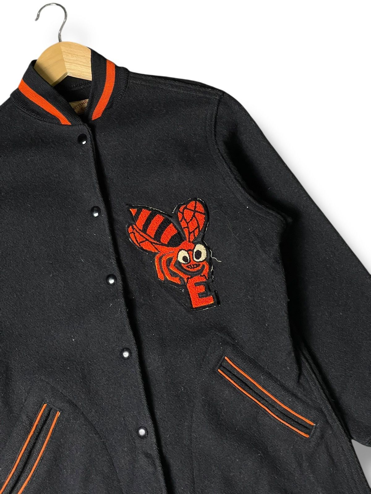 Japanese Brand × Seditionaries × Vintage Vintage Lasley Knitting Co. Seattle Varsity Jacket (133) Size US XXS / EU 40 - 2 Thumbnail