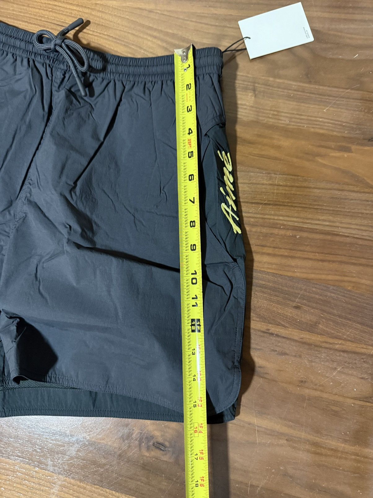 Aime Leon Dore Aime Leon Dore ALD Aimé Sport Logo Nylon Short Large Black Size US 34 / EU 50 - 8 Thumbnail