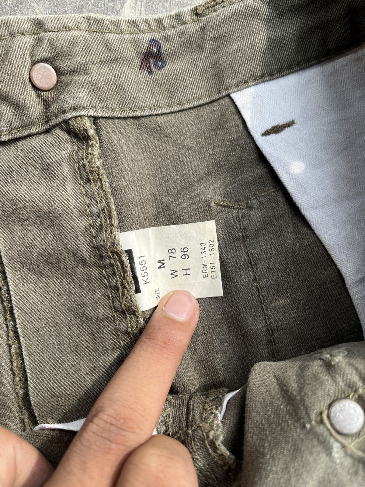 Edwin × Hysteric Glamour × If Six Was Nine Flare Bushpant Edwin 505 Khakis Pant Size US 34 / EU 50 - 14 Thumbnail