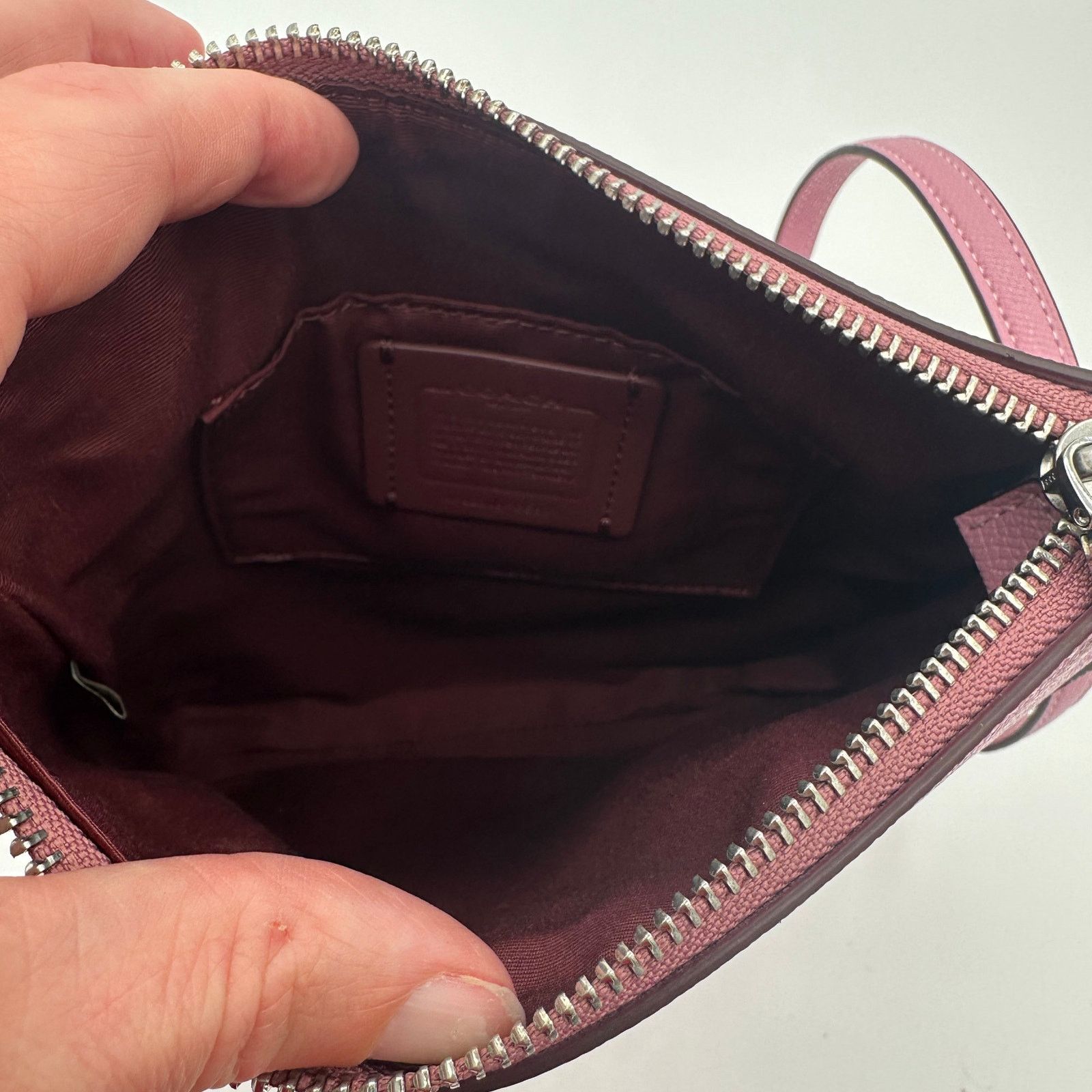 Coach Mini Rowan File Bag Crossbody Purse in Tulip CE871