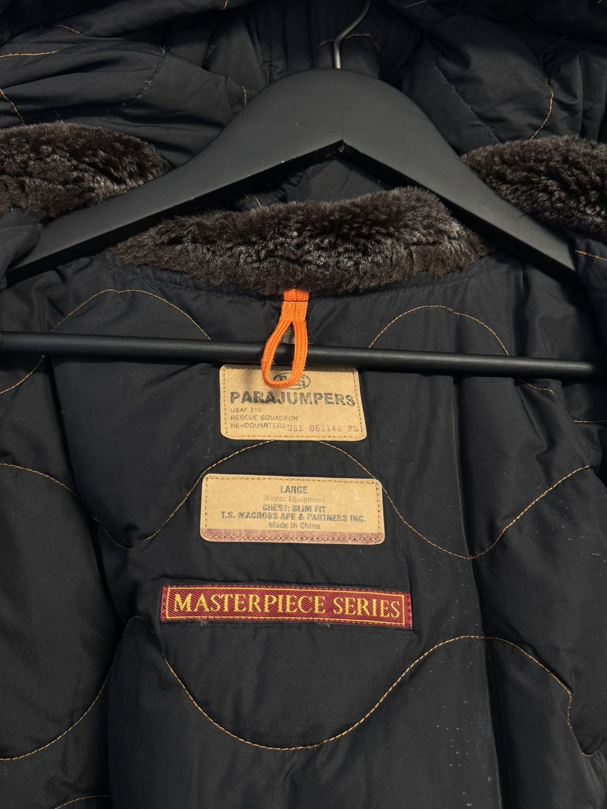 Parajumpers Mens Parajumpers Right Hand Short Jacket Black Size US L / EU 52-54 / 3 - 19 Thumbnail