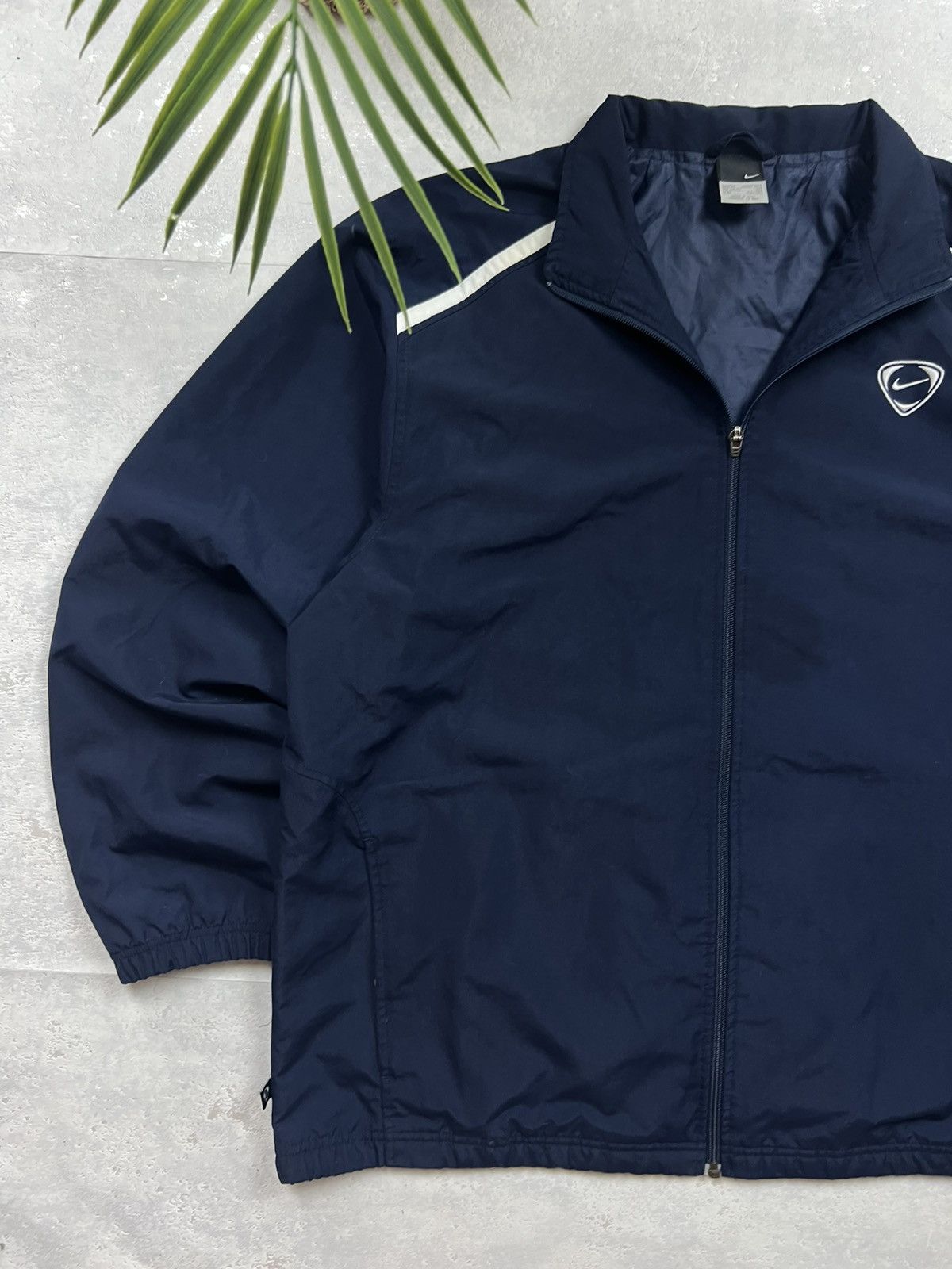 Nike 90s Nike Double Swoosh Vintage Y2K Oversized Retro Jacket Size US XL / EU 56 / 4 - 2 Thumbnail