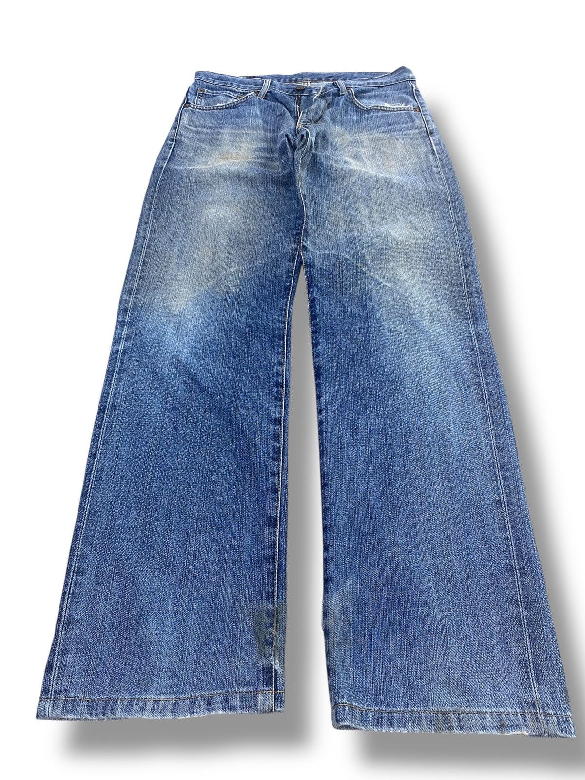 Edwin Edwin Faded Blue Wash Style Loose Jeans Size US 32 / EU 48 - 1 Thumbnail