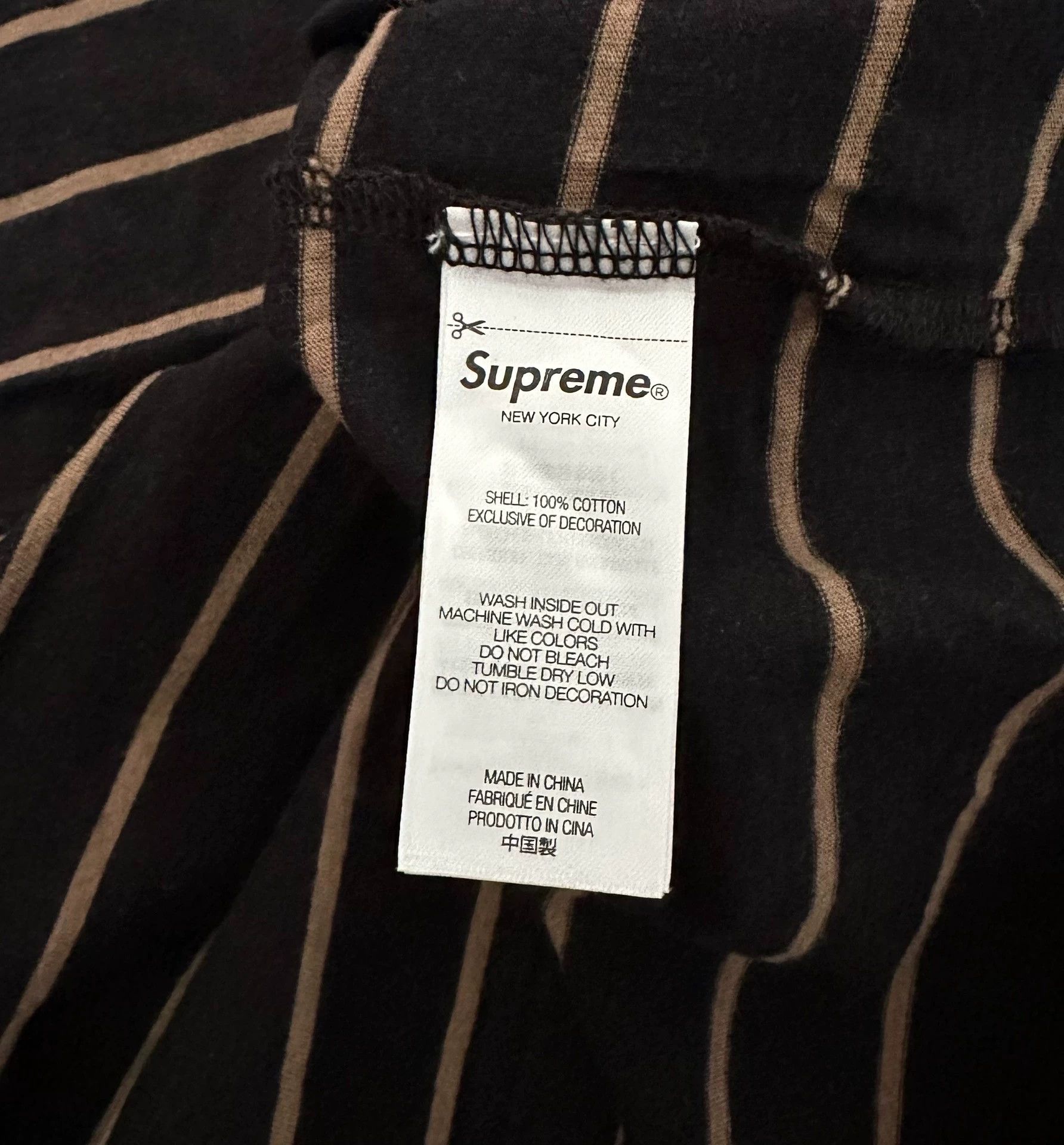 Supreme Supreme x Melvins SS24 W13 stripe S/S Polo XL Size US XL / EU 56 / 4 - 4 Thumbnail