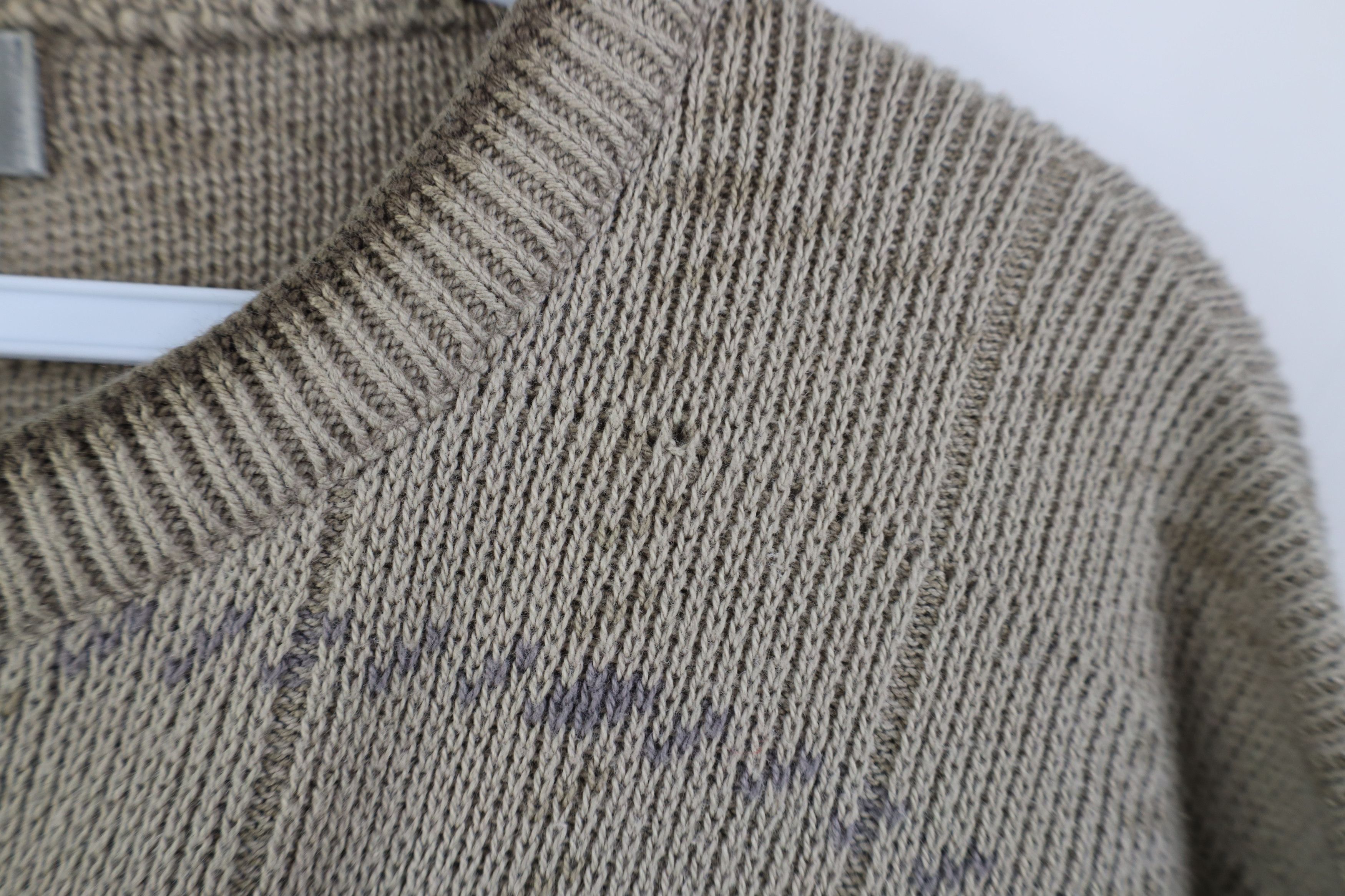 Vintage Vintage 90s Streetwear Ribbed Knit Golf Crewneck Sweater USA Size US XL / EU 56 / 4 - 5 Thumbnail