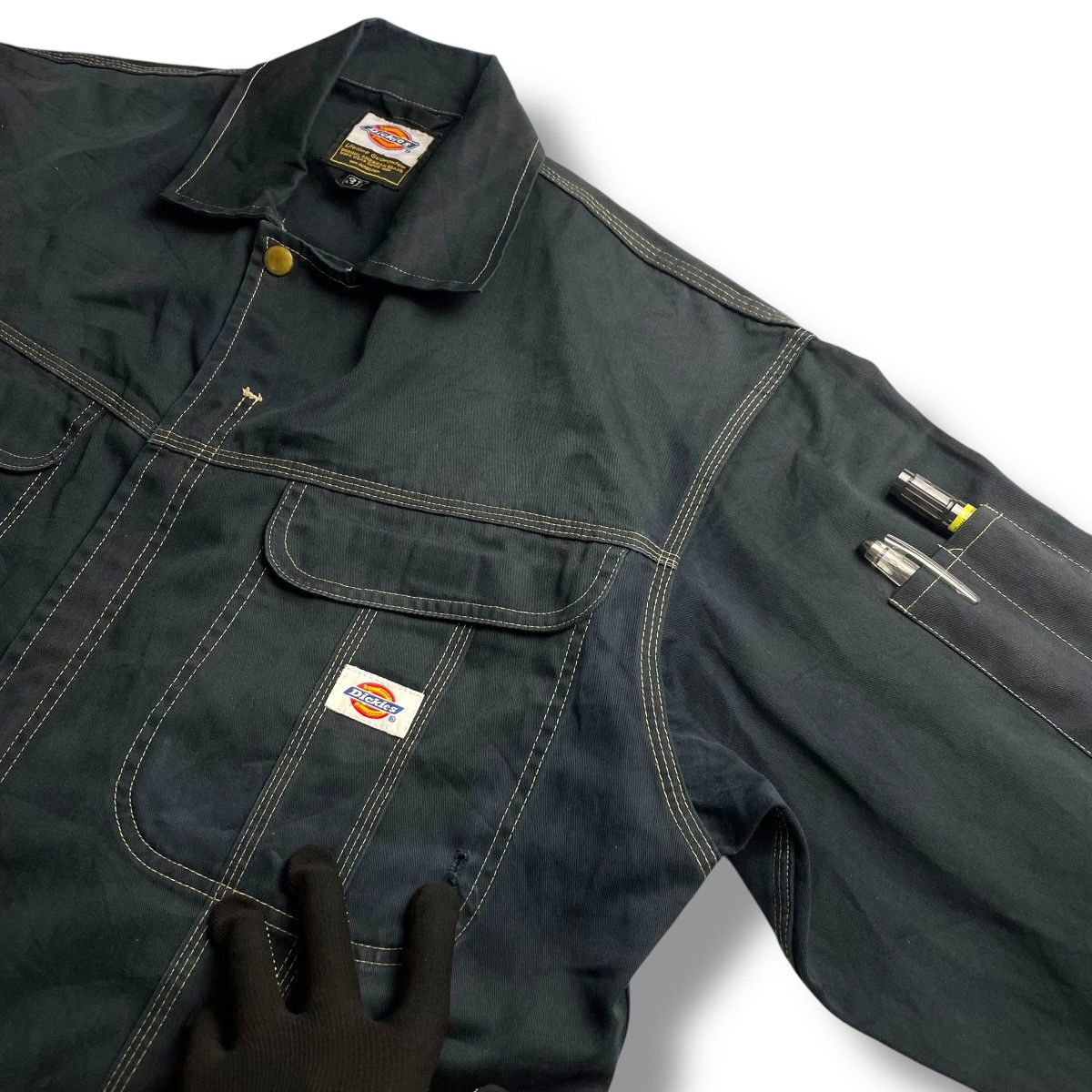 Dickies VINTAGE DIKCIES DENIM COVERALL Size US 42 / EU 58 - 5 Thumbnail