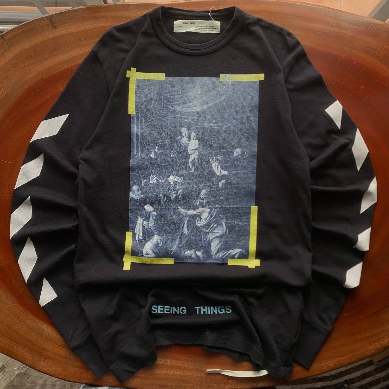 Off-White Off White Seeing Things Caravaggio 2013 Long Sleeve T Shirt Size US S / EU 44-46 / 1 - 1 Thumbnail