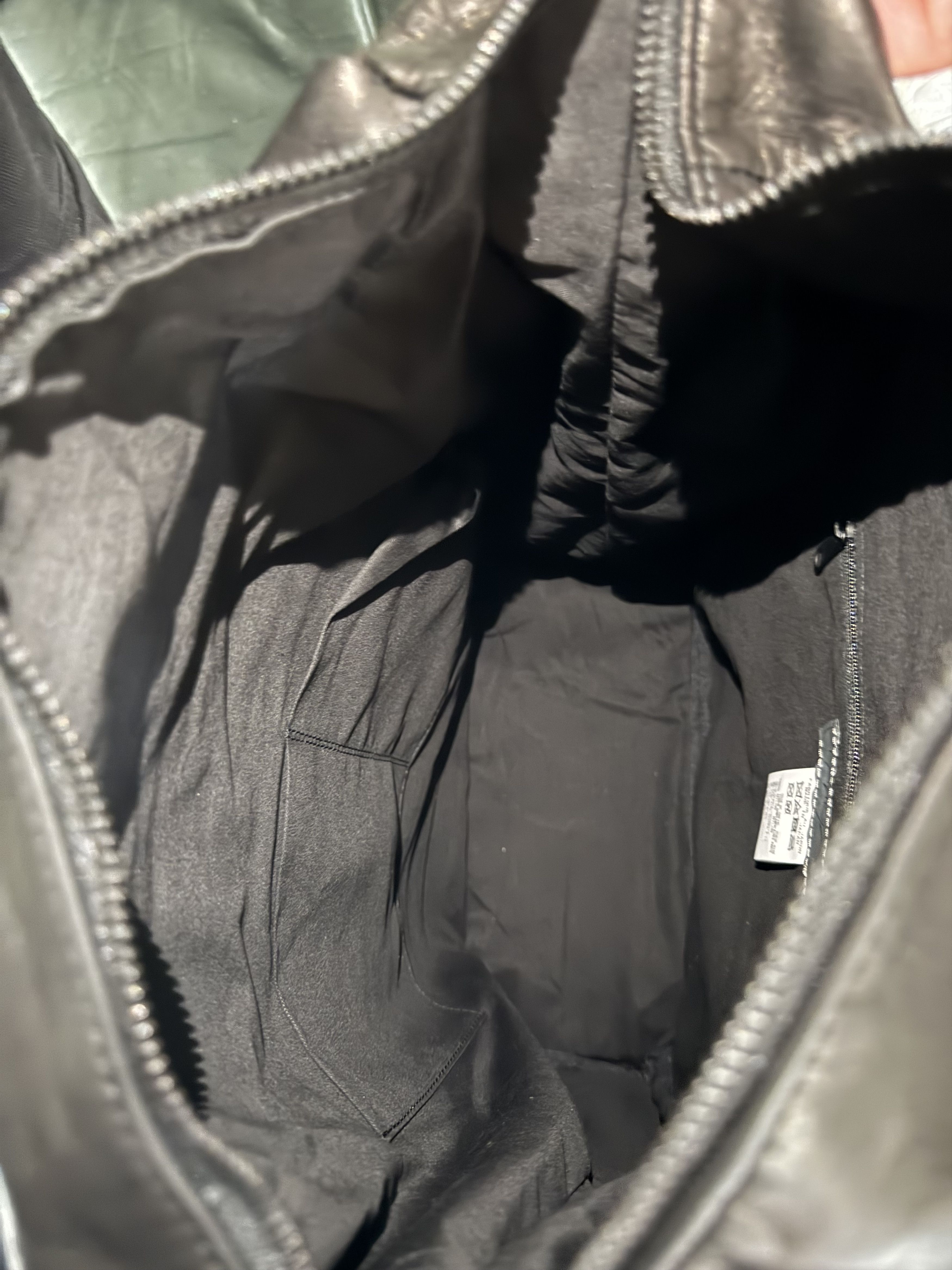 Yohji Yamamoto Horse Leather Multiple-Pocket Backpack Size ONE SIZE - 13 Thumbnail