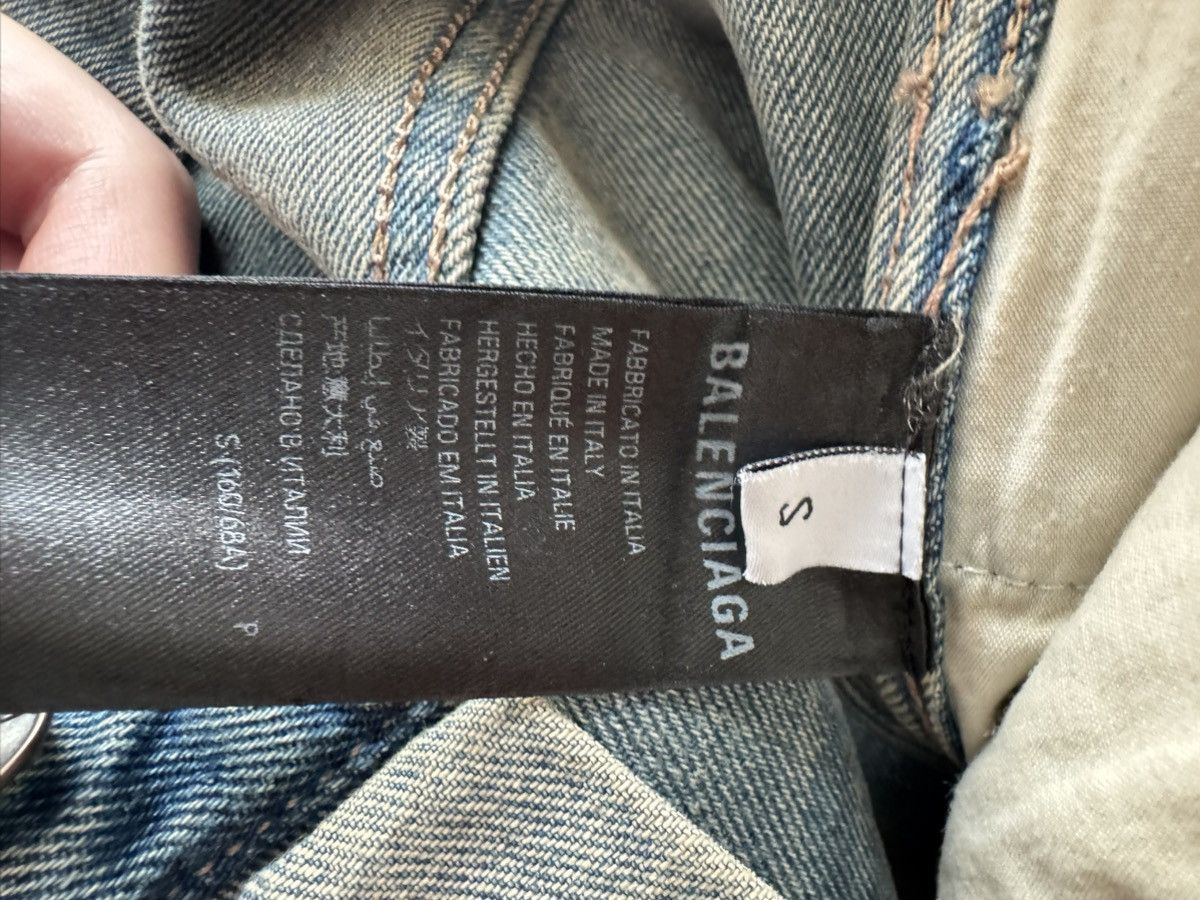 Balenciaga BALENCIAGA SS24 BAGGY INSIDE OUT JEANS Size US 30 / EU 46 - 4 Thumbnail