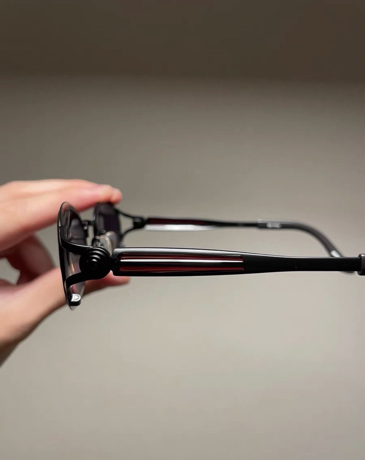 Jean Paul Gaultier Jean Paul Gaultier Steampunk Black Red Nut Sunglasses K24 Size ONE SIZE - 5 Thumbnail