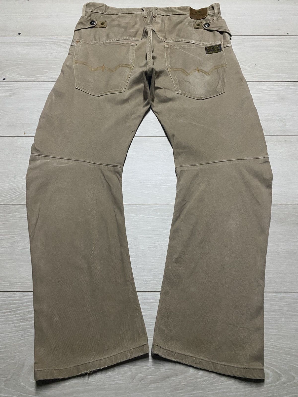 Edwin Vintage Edwin E Function Khakis Curve Leg Jeans Size US 35 - 2 Thumbnail