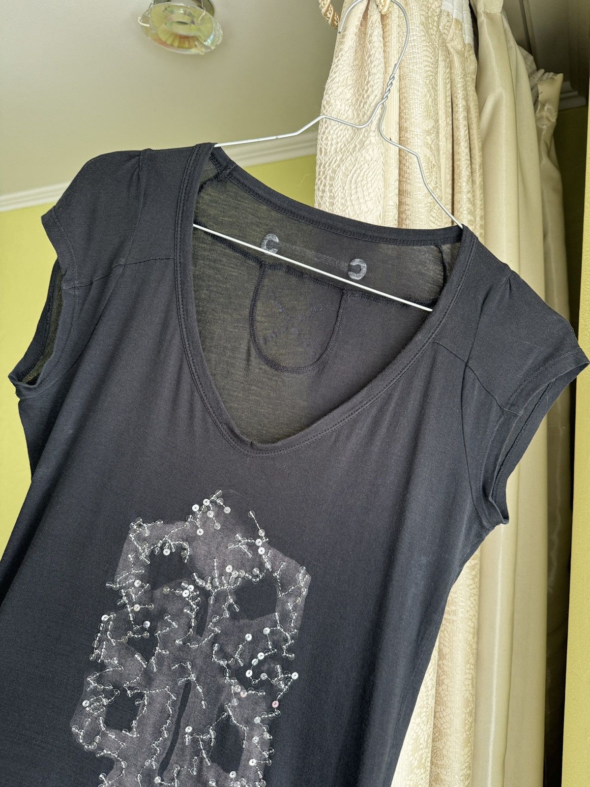 Marithe + Francois Girbaud Vintage Marithe Francois Girbaud T-Shirt Top Avant Garde Y2k Size M / US 6-8 / IT 42-44 - 15 Thumbnail