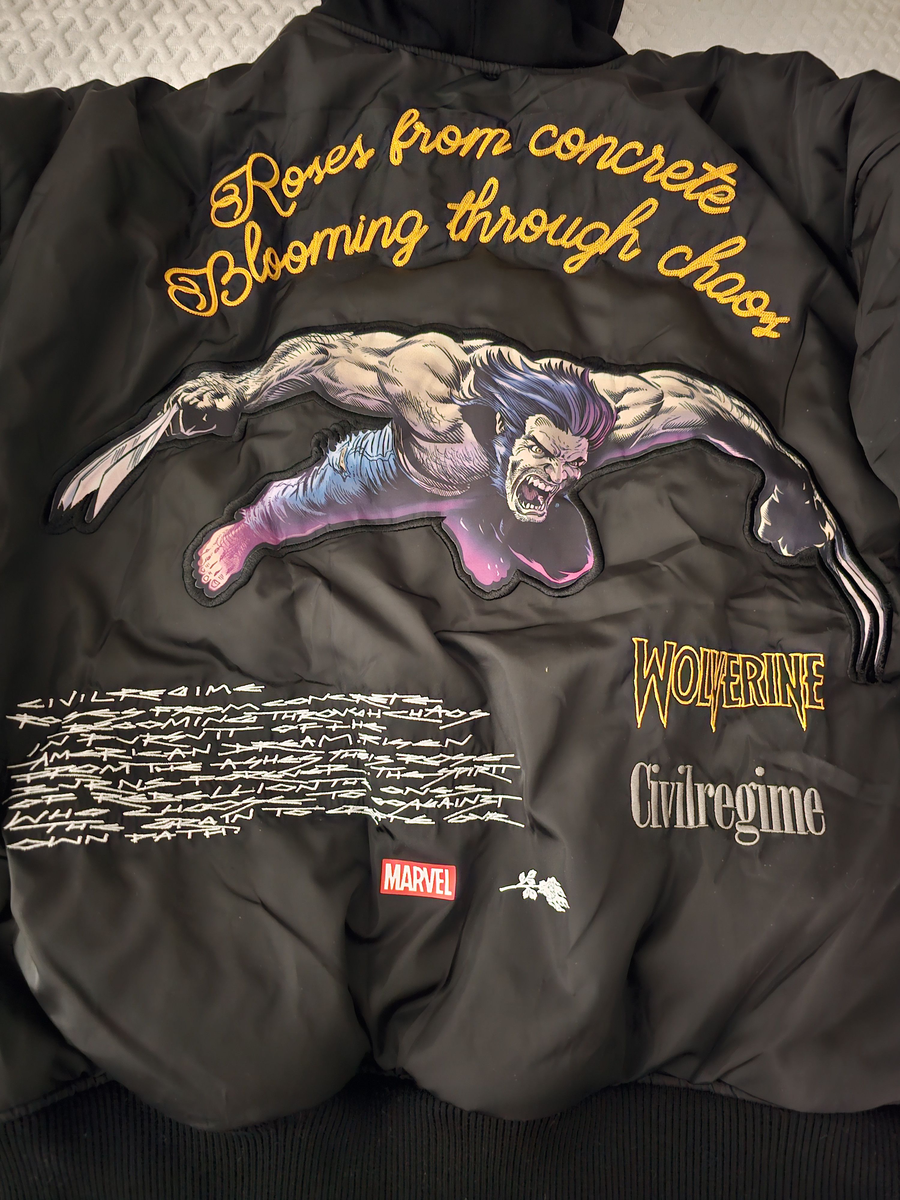 Civil Regime Civil Regime Logans Revenge Tour Hooded Bomber Size US XL / EU 56 / 4 - 12 Thumbnail