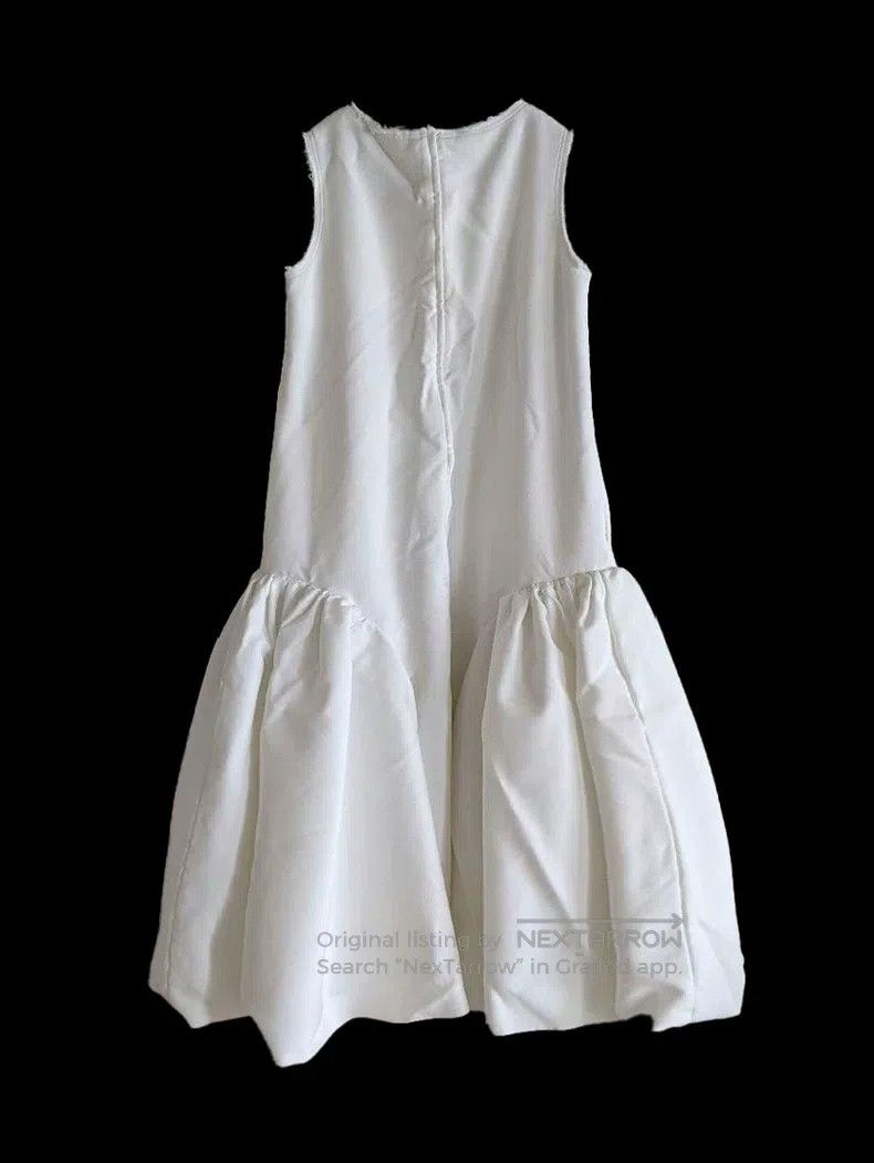 Comme des Garcons Comme des Garcons Heavy duty sleeveless white dress Size S / US 4 / IT 40 - 2 Thumbnail