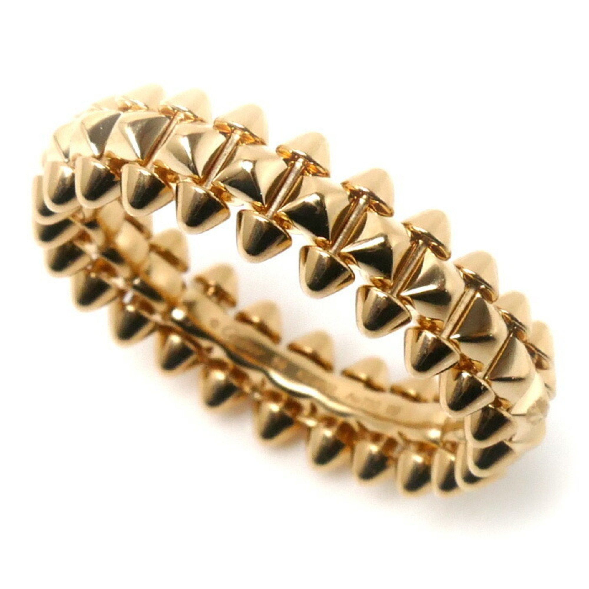 image of Cartier K18Pg Pink Gold Crush De Sm Ring B4229859 No. 19 59 8.8G Unisex, Women's