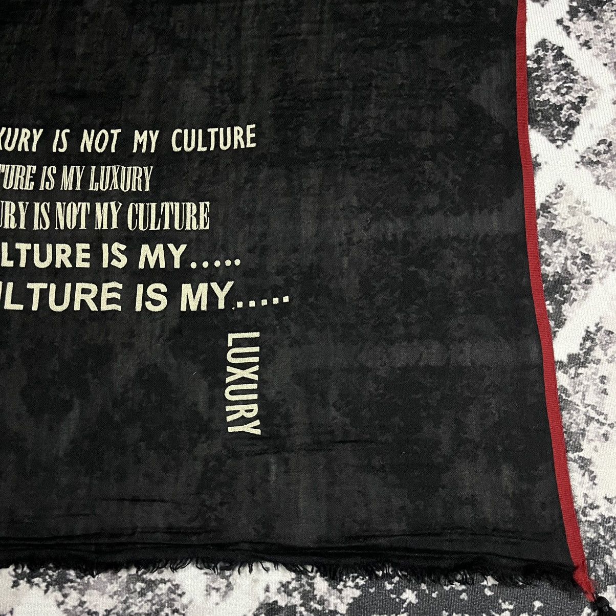 Designer × If Six Was Nine LIVIANA CONTI “Luxury is Not my Culture” Size ONE SIZE - 2 Thumbnail