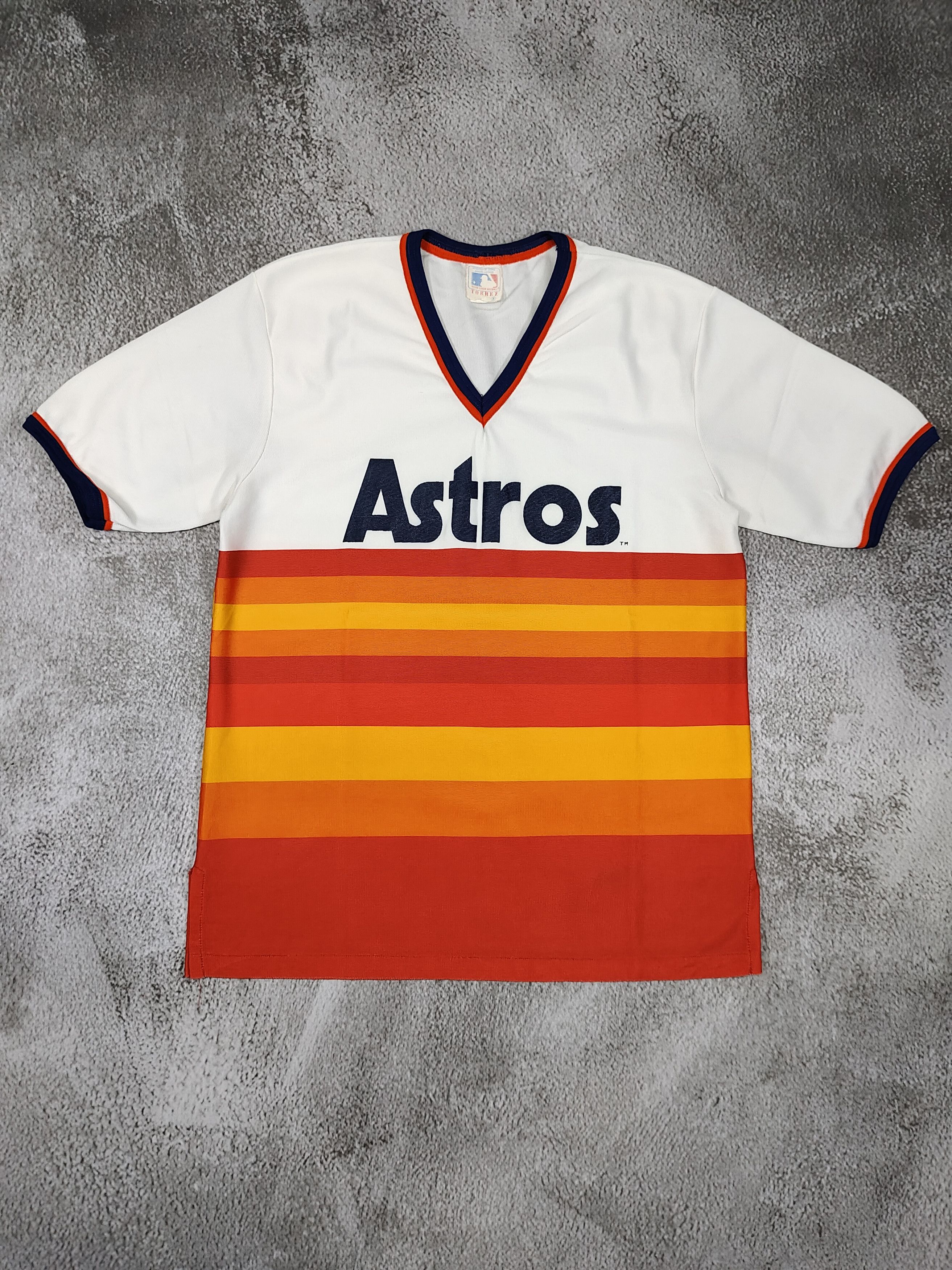 MLB 80s Houston Astros- Americana Dugout Blokecore MLB Jersey Size US M / EU 48-50 / 2 - 1 Thumbnail