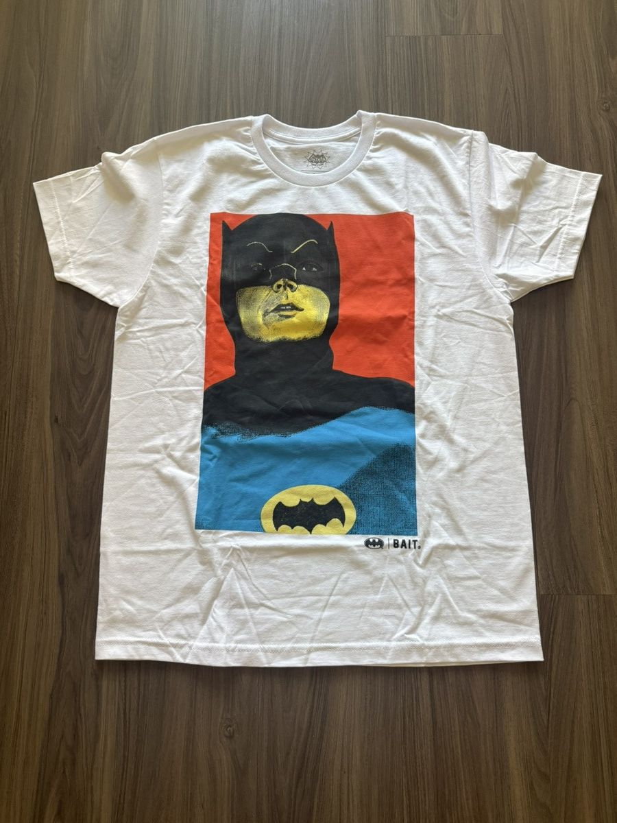 Bait BAIT x DC Comics Batman Graphic T-Shirt White Men’s Large Size US L / EU 52-54 / 3 - 1 Thumbnail