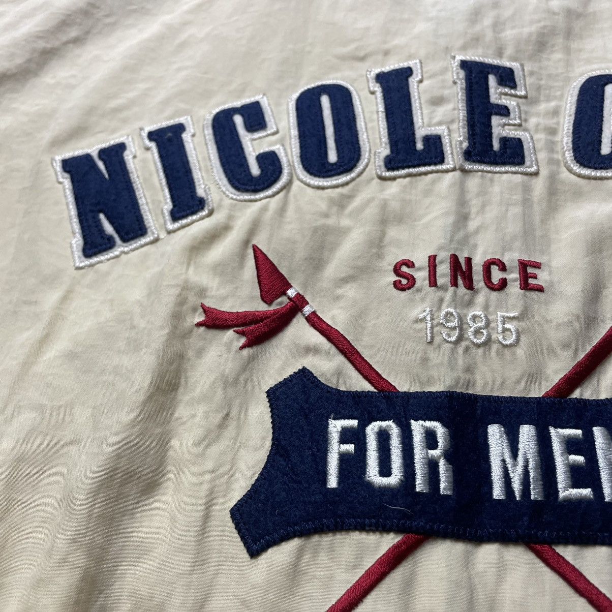 Nicole Club × Vintage 🇯🇵 VINTAGE NICOLE CLUB EMBROIDERED SPELL OUT BOMBER JACKET Size US XL / EU 56 / 4 - 12 Thumbnail