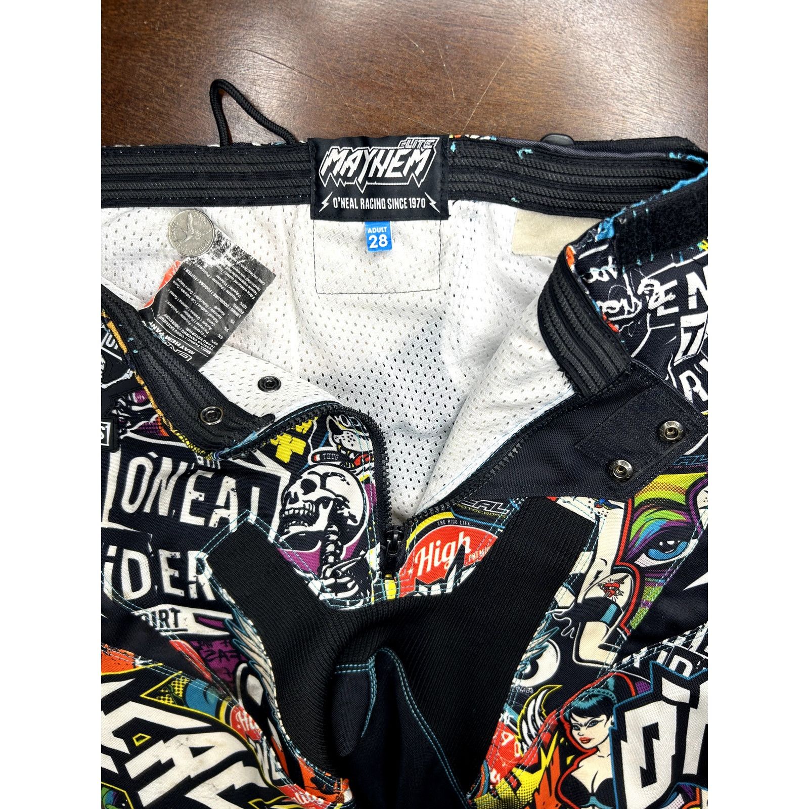 Vintage ATV Motocross O'Neal Lite Mayhem Crank Pants Racing Gear Size US 28 / EU 44 - 13 Thumbnail