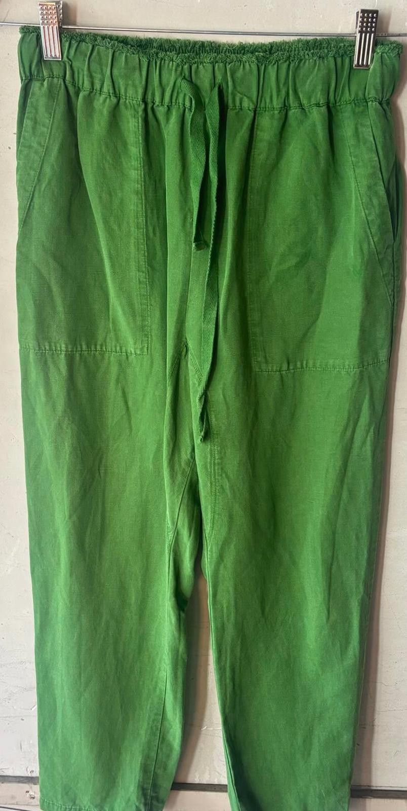 Zara Zara Pants with Drawstring Waist Size 26" / US 2 / IT 38 - 2 Thumbnail