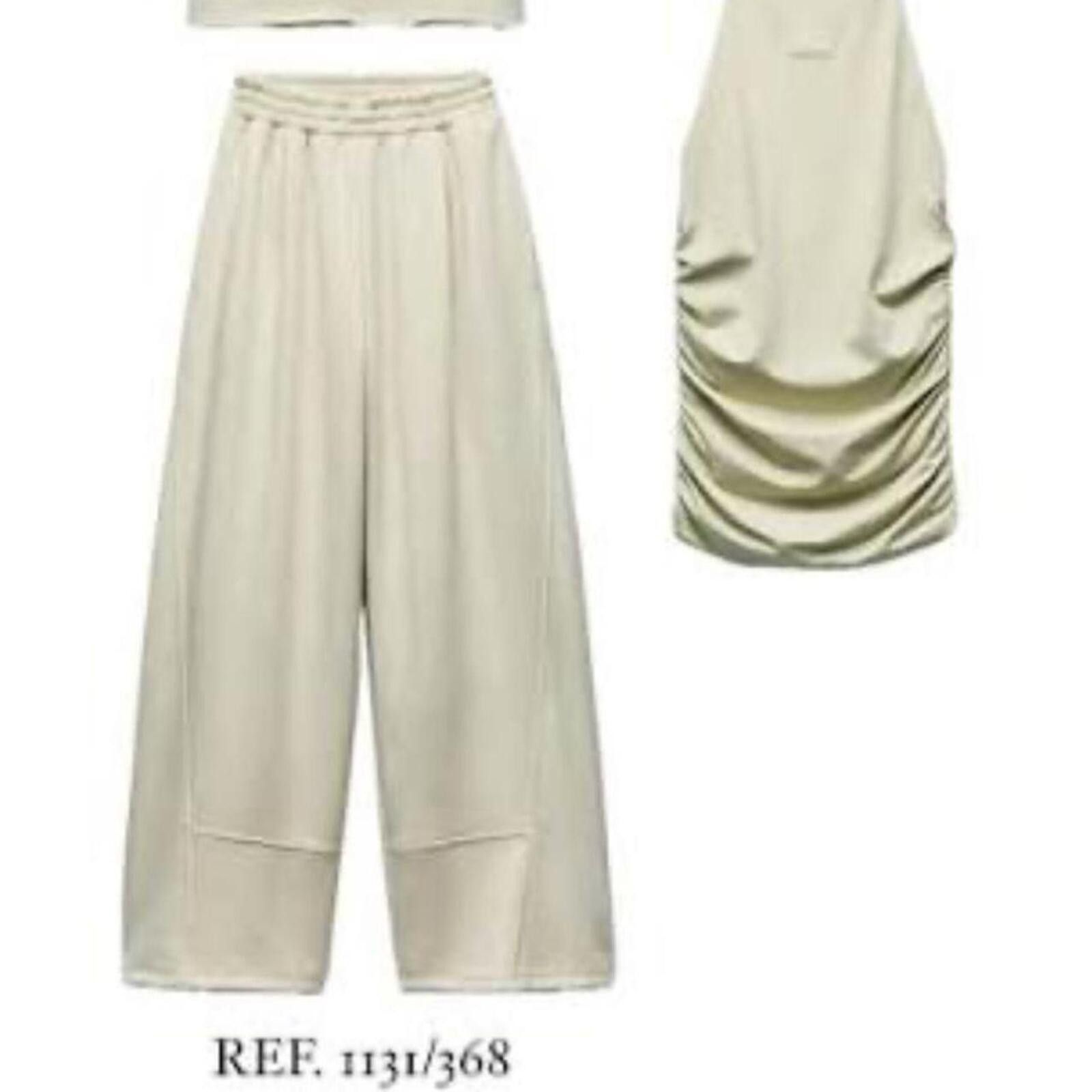 Zara Zara Pantone Draped Halter neck top and sweat set Size 28" / US 6 / IT 42 - 2 Thumbnail
