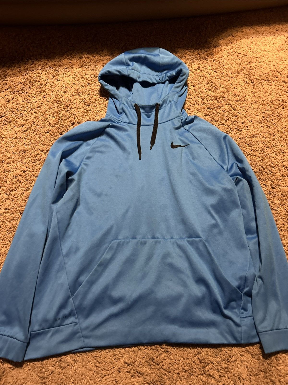 Nike Nike Dri fit blue hoodie Size US XL / EU 56 / 4 - 1 Preview
