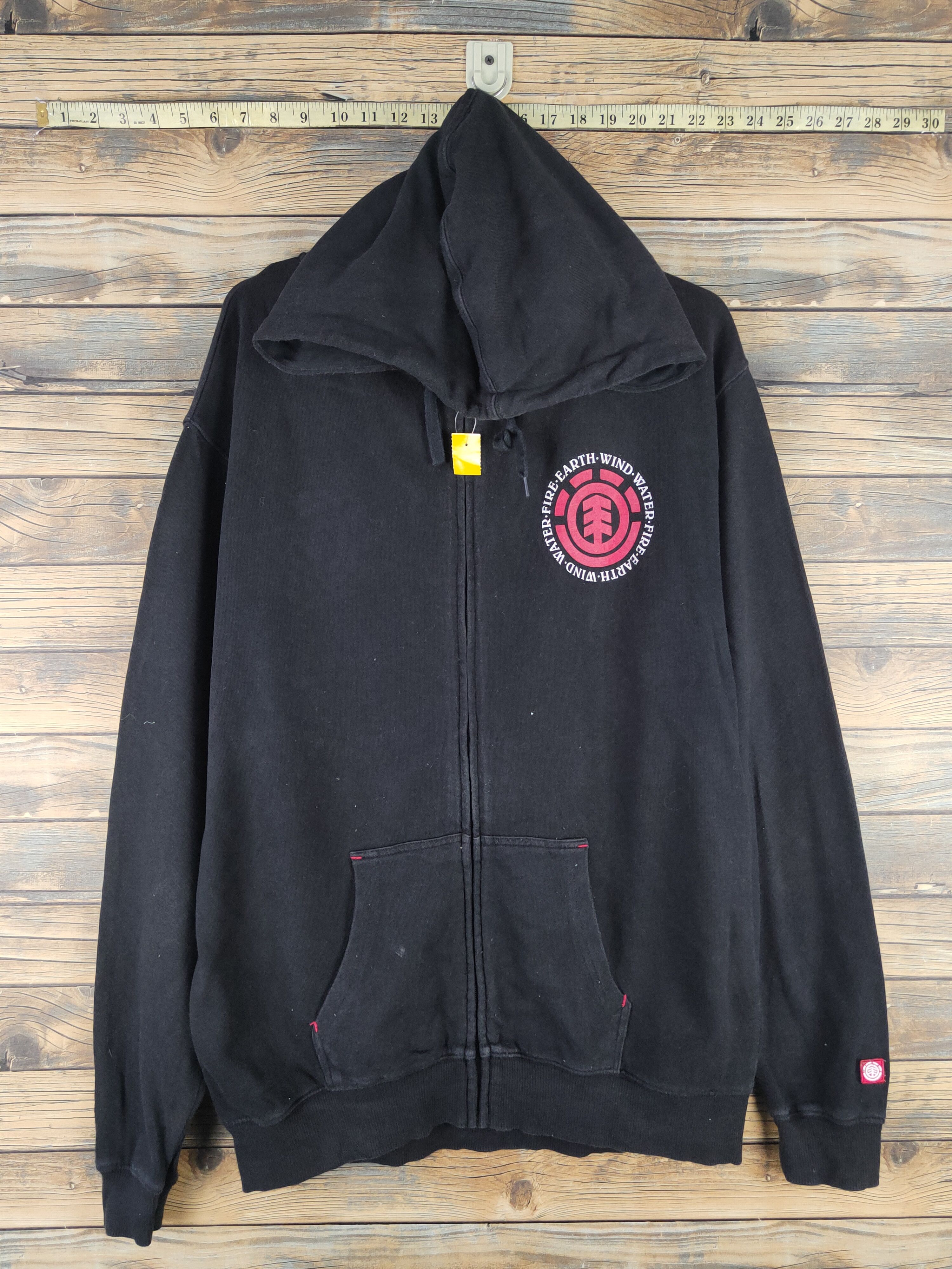 Element DL Element Black Hoodie Sweatshirts #2776 Size US XL / EU 56 / 4 - 1 Thumbnail