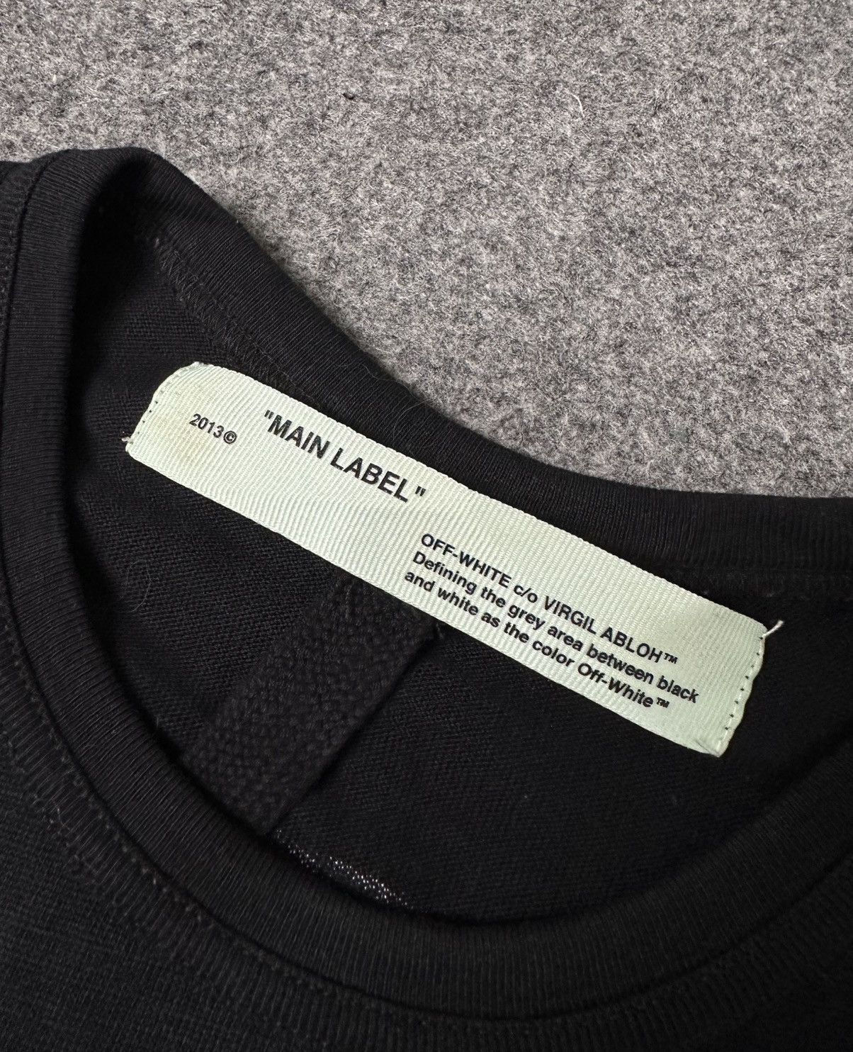 Off-White Off-White - Virgil Abloh S/S18 Monalisa Portrait - Diagonal Size US M / EU 48-50 / 2 - 11 Thumbnail