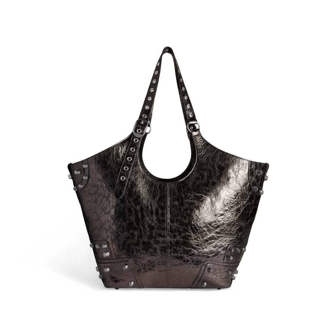 Balenciaga o1mt1gz1224 Size: OS / Le Cagole Large Carry Bag Metallized Size ONE SIZE - 7 Thumbnail