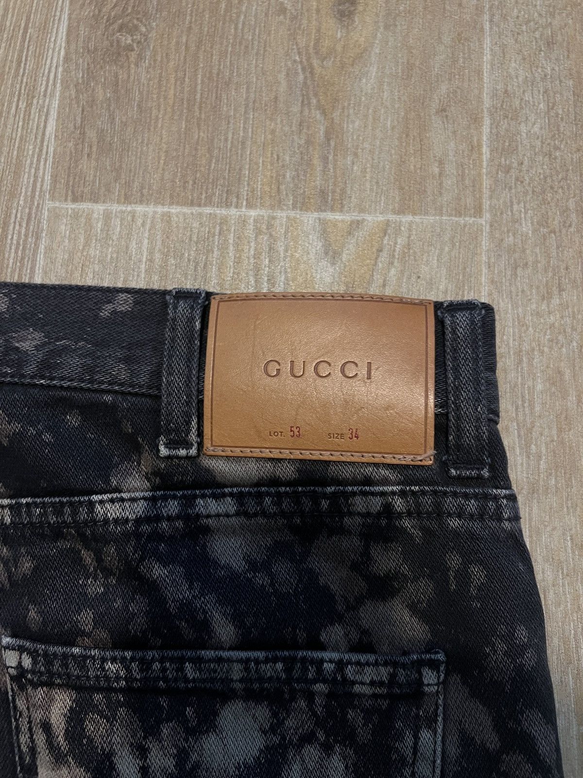 Gucci *RARE* Gucci Cruise 2017 Bleached Denim Size US 34 / EU 50 - 18 Thumbnail