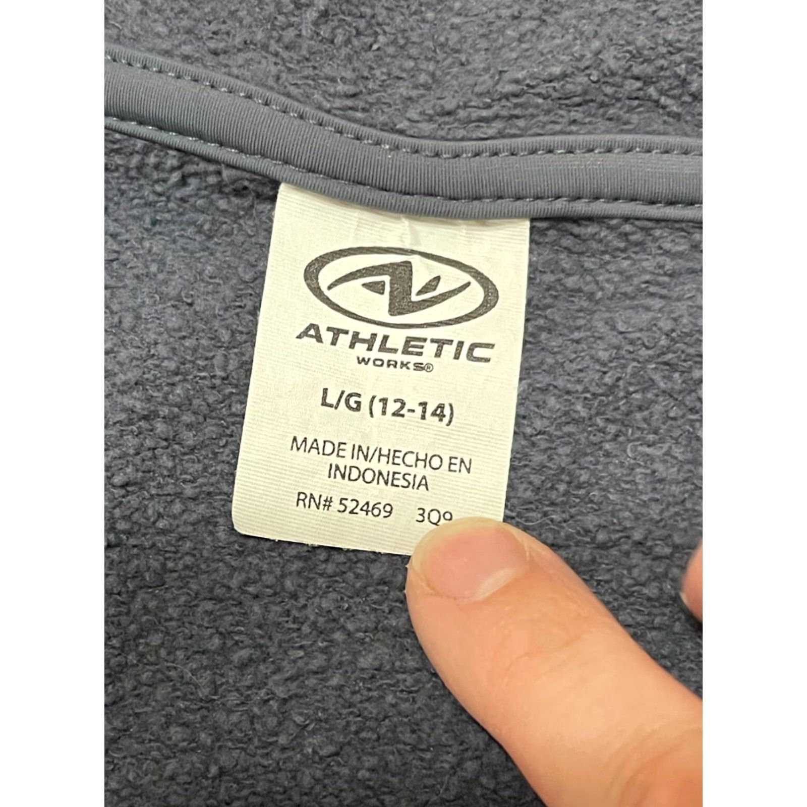 Athletic Works Athletic Works Hoodie Womens Size Large Gray Full Zip Size L / US 10 / IT 46 - 7 Thumbnail