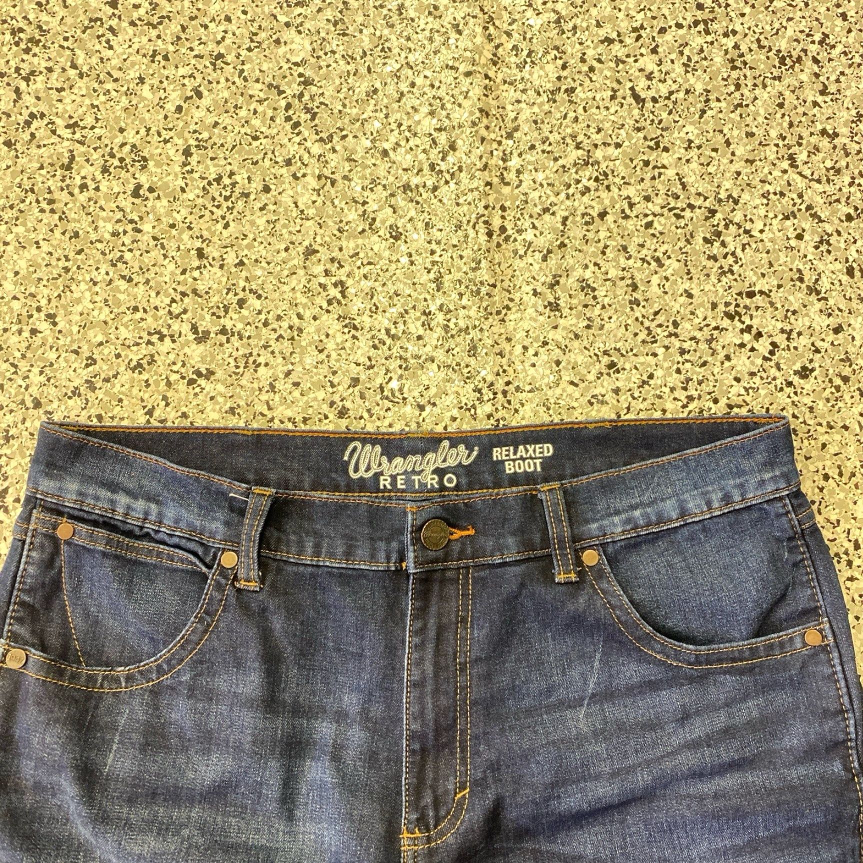 Wrangler Wrangler Retro Relaxed Boot Jeans Mens 36x29 Blue Denim Bootcut Retro Size US 36 / EU 52 - 3 Thumbnail