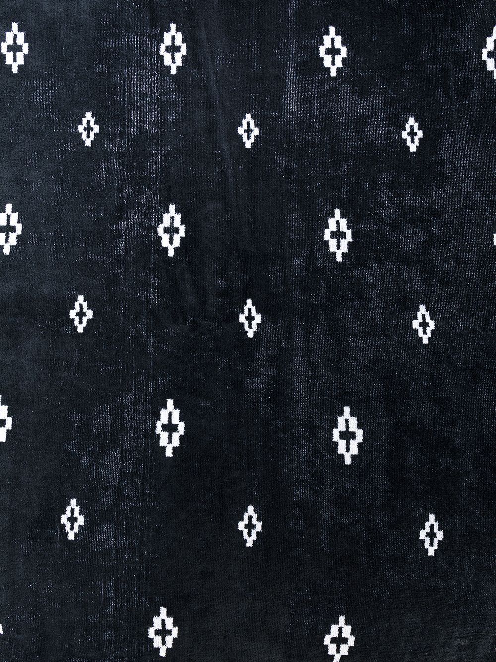 Marcelo Burlon MARCELO BURLON BLACK ALL OVER LOGO CROSS TOWEL Size ONE SIZE - 7 Thumbnail