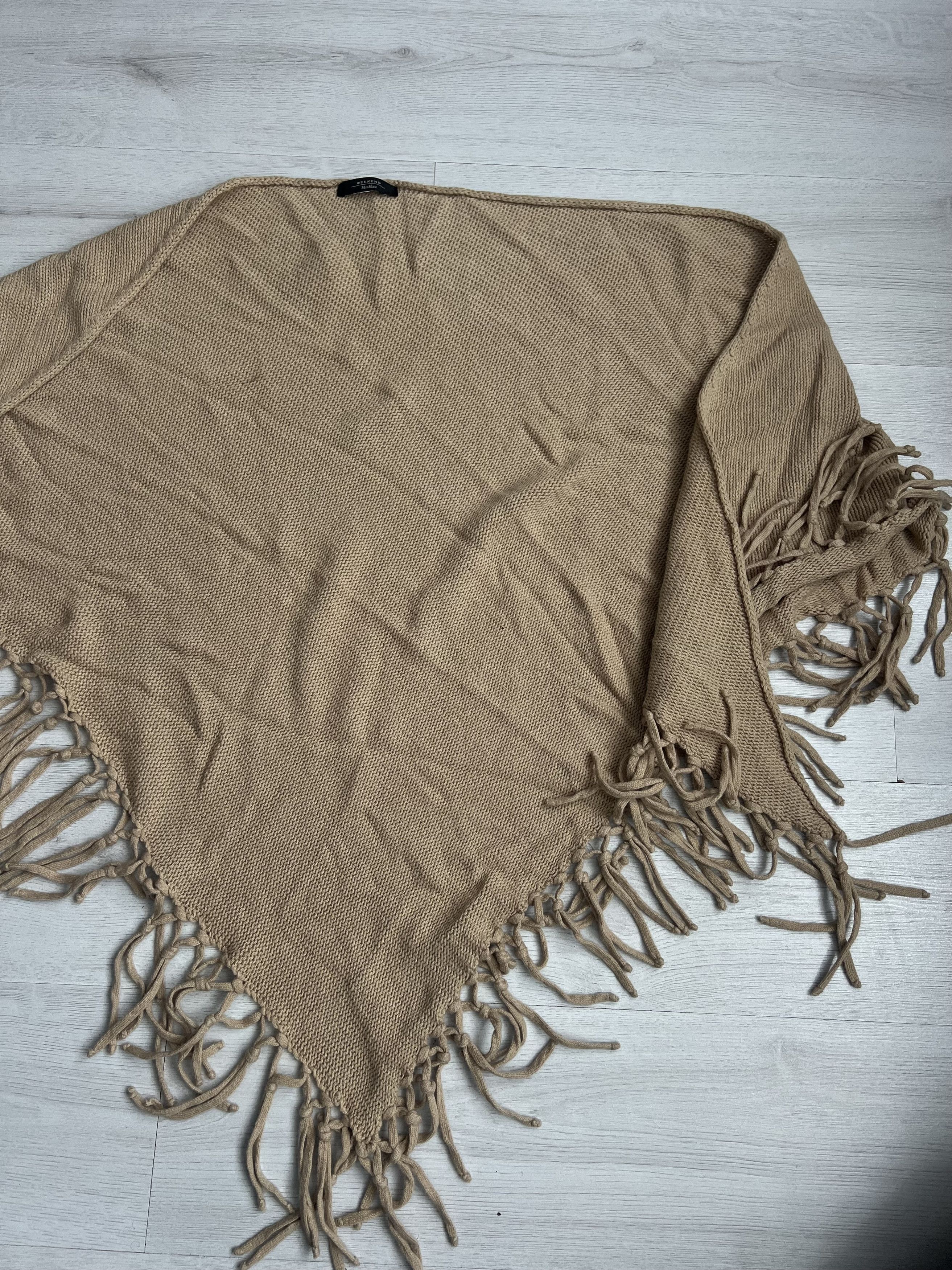 Vintage × Weekend Max Mara Weekend Max Mara Scarf Wool Size ONE SIZE - 5 Thumbnail