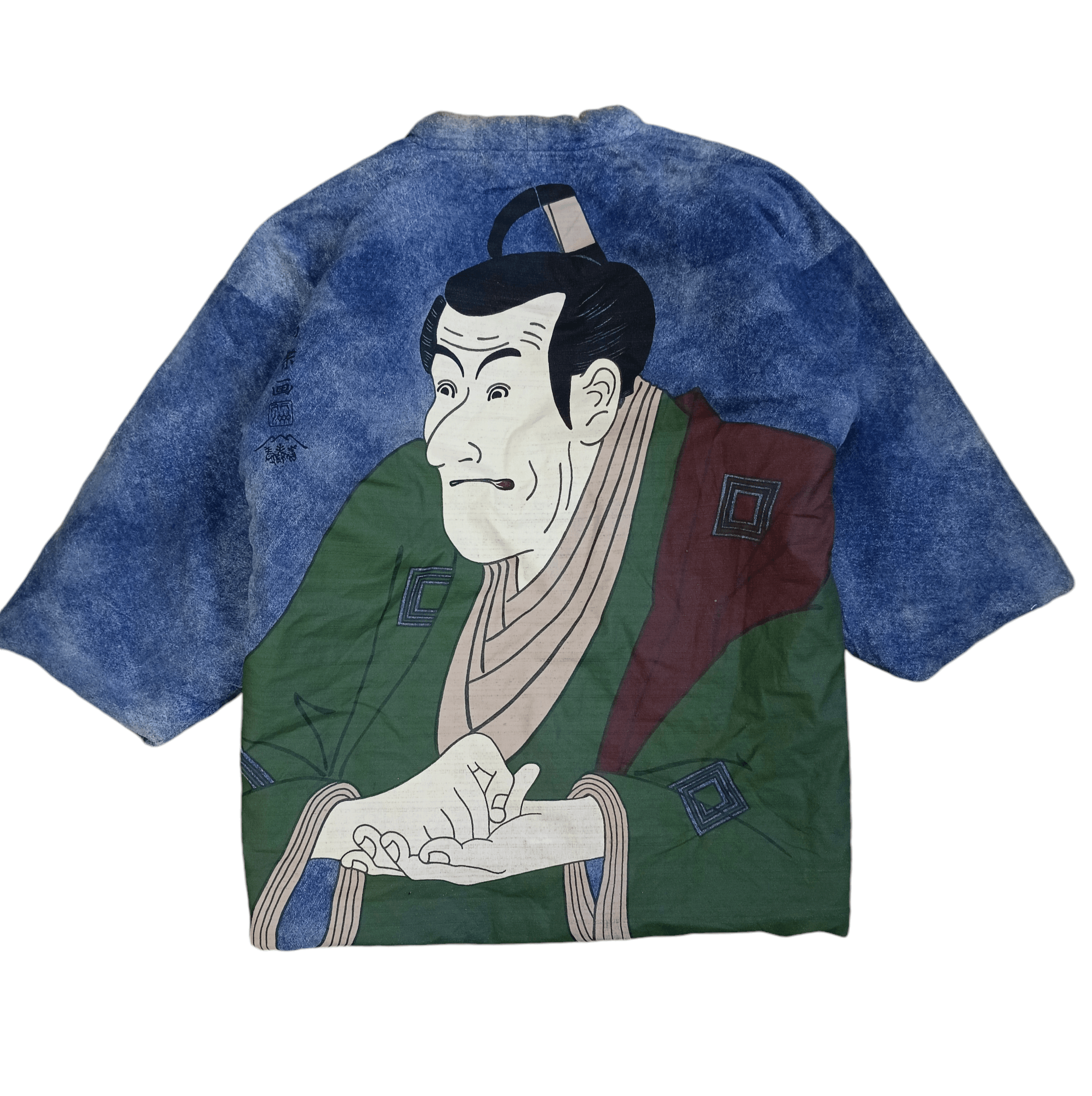 Vintage RARE🔥SUMURAI OVERPRINT KIMONO QUILTED JACKET Size US M / EU 48-50 / 2 - 1 Thumbnail