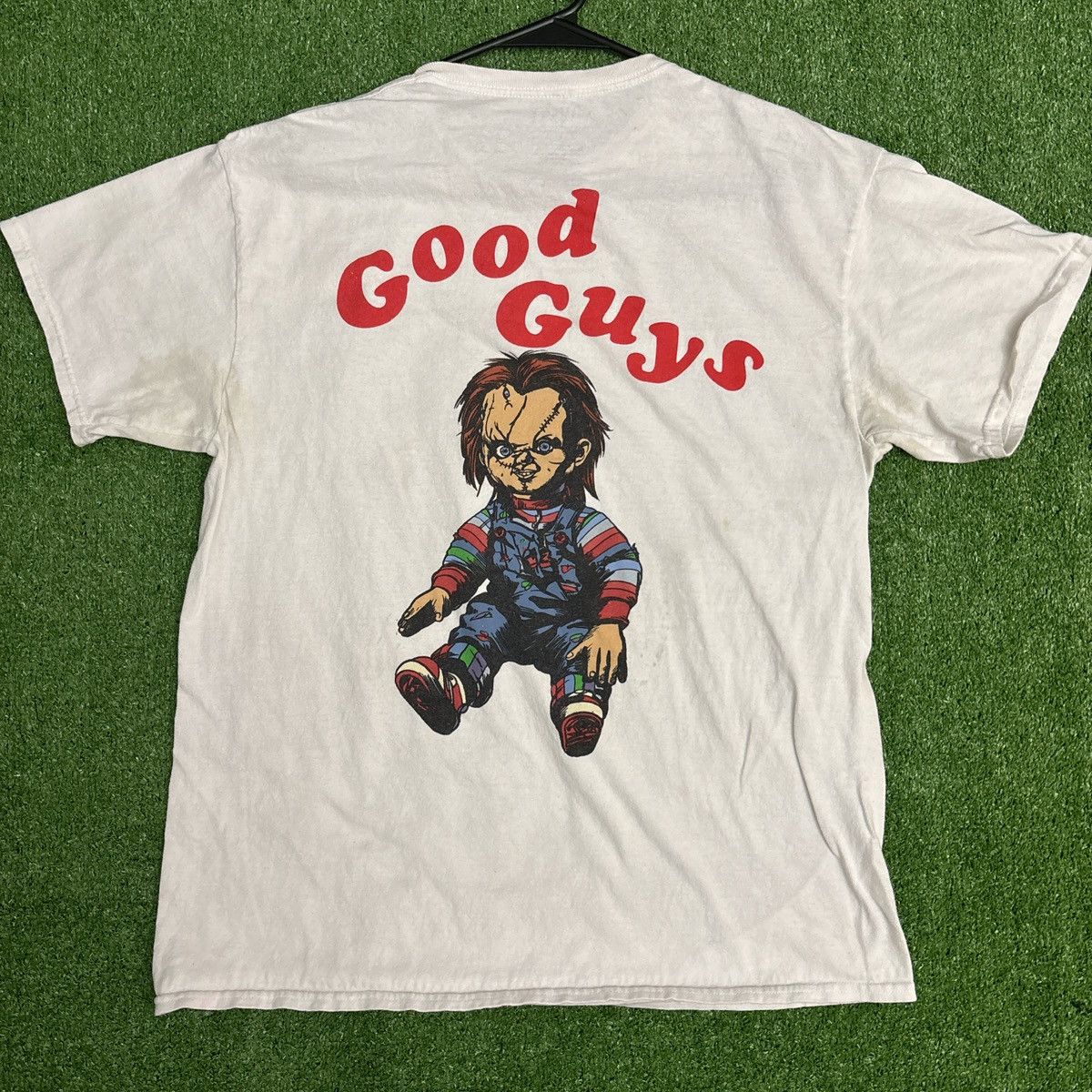 Other Men’s White Distressed ‘Chucky’ Graphic Tee Size US L / EU 52-54 / 3 - 2 Thumbnail
