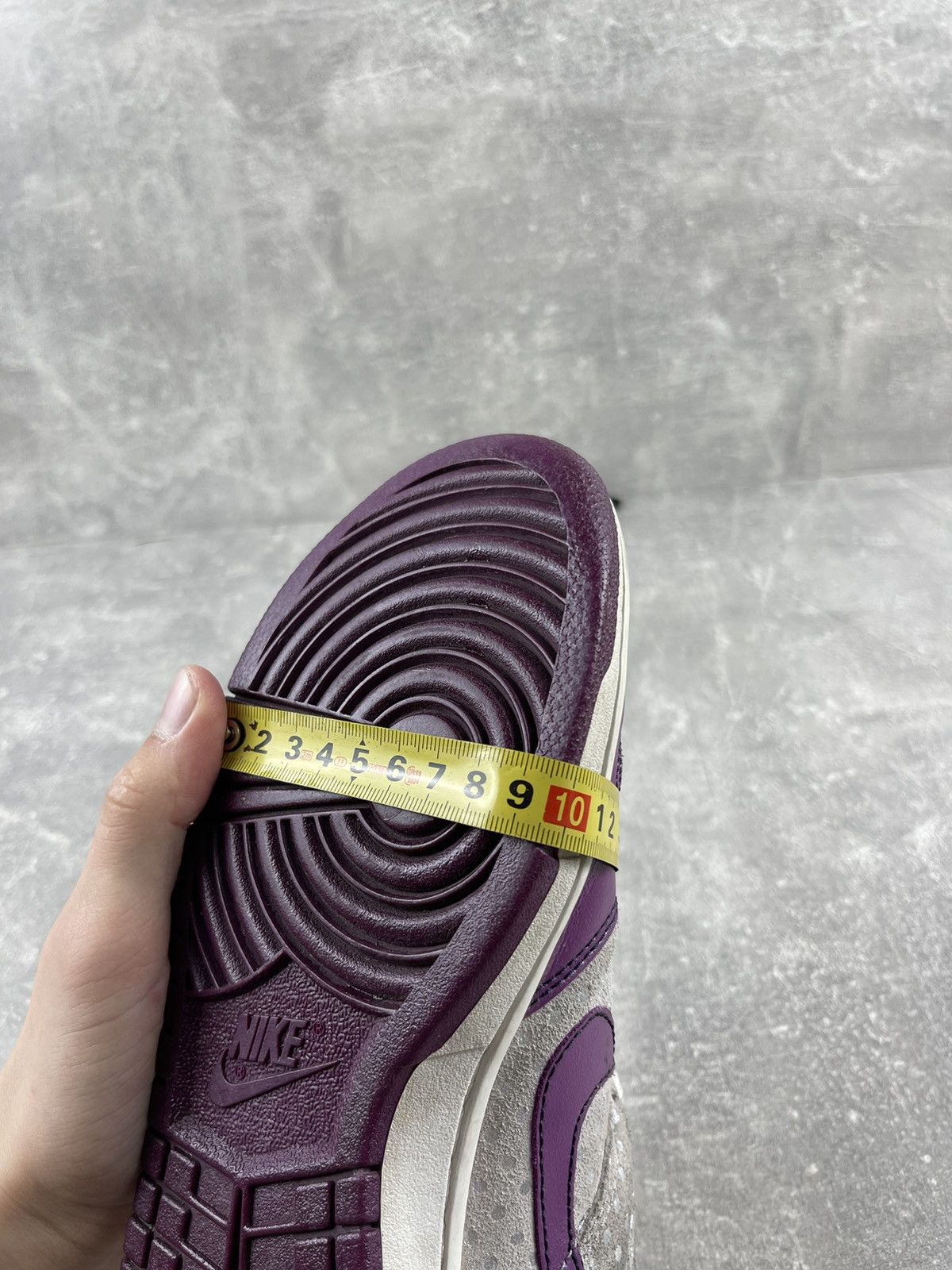 Nike × Vintage Nike Dunks Leather Sneaker Dot Purple Shoes 2009 Size US 9 / IT 39 - 13 Thumbnail