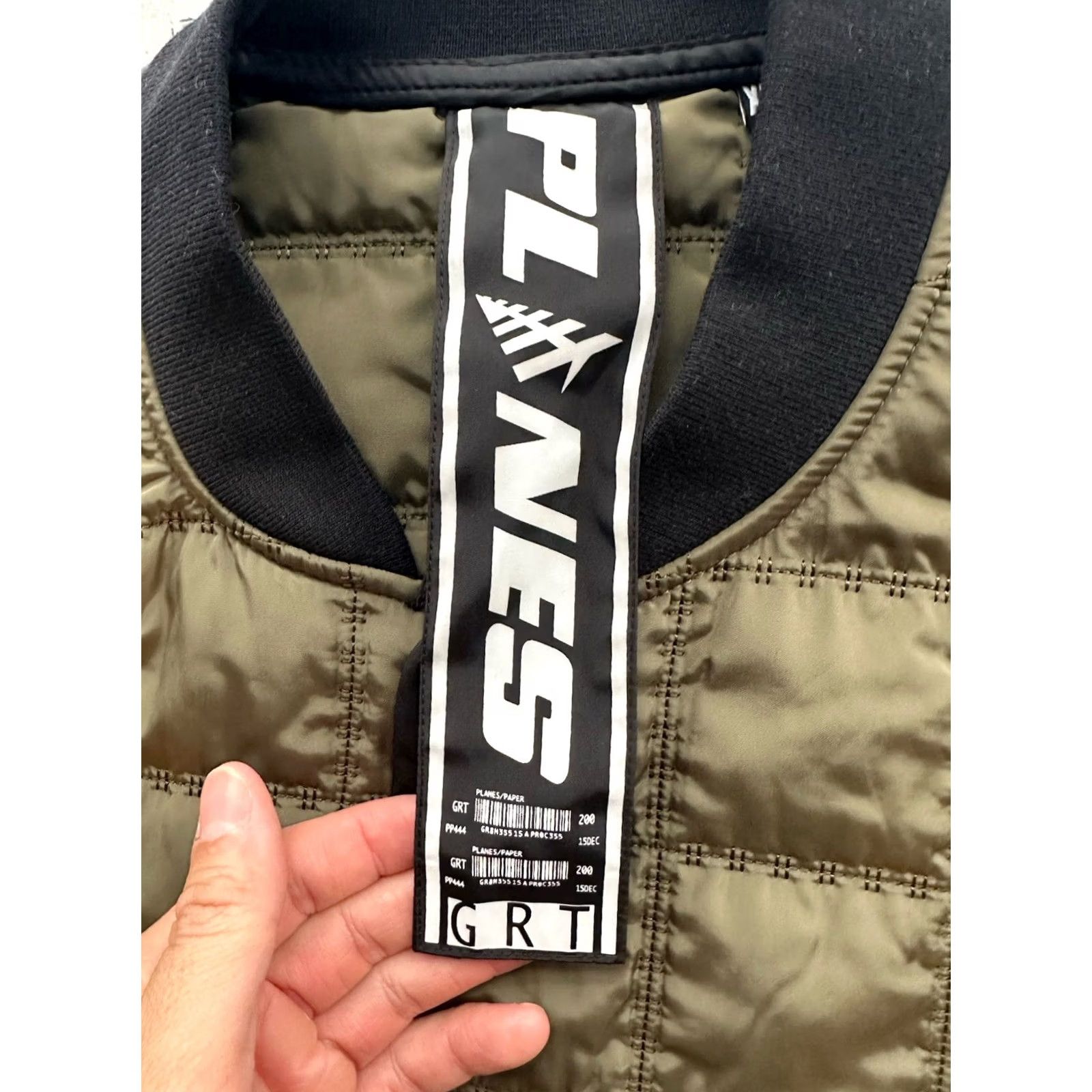 Vintage PAPER PLANES Jacket XL Men Green Puffer NEW RARE GRAPHIC Size US XL / EU 56 / 4 - 7 Thumbnail