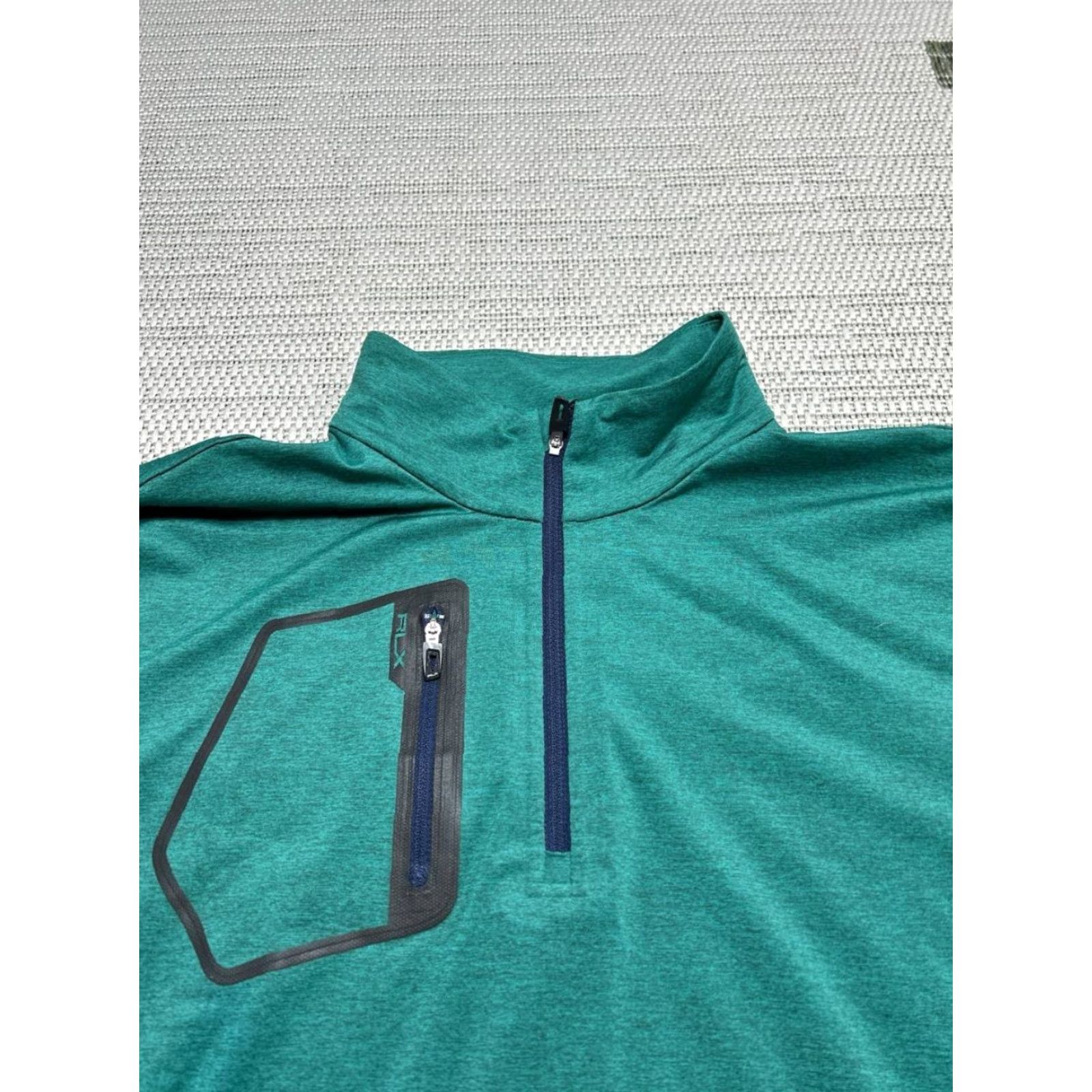 Ralph Lauren Ralph Lauren Tech Jersey Half Zip Sweatshirt Mens XL Green Argyle Country Club Shirt Size US XL / EU 56 / 4 - 3 Thumbnail