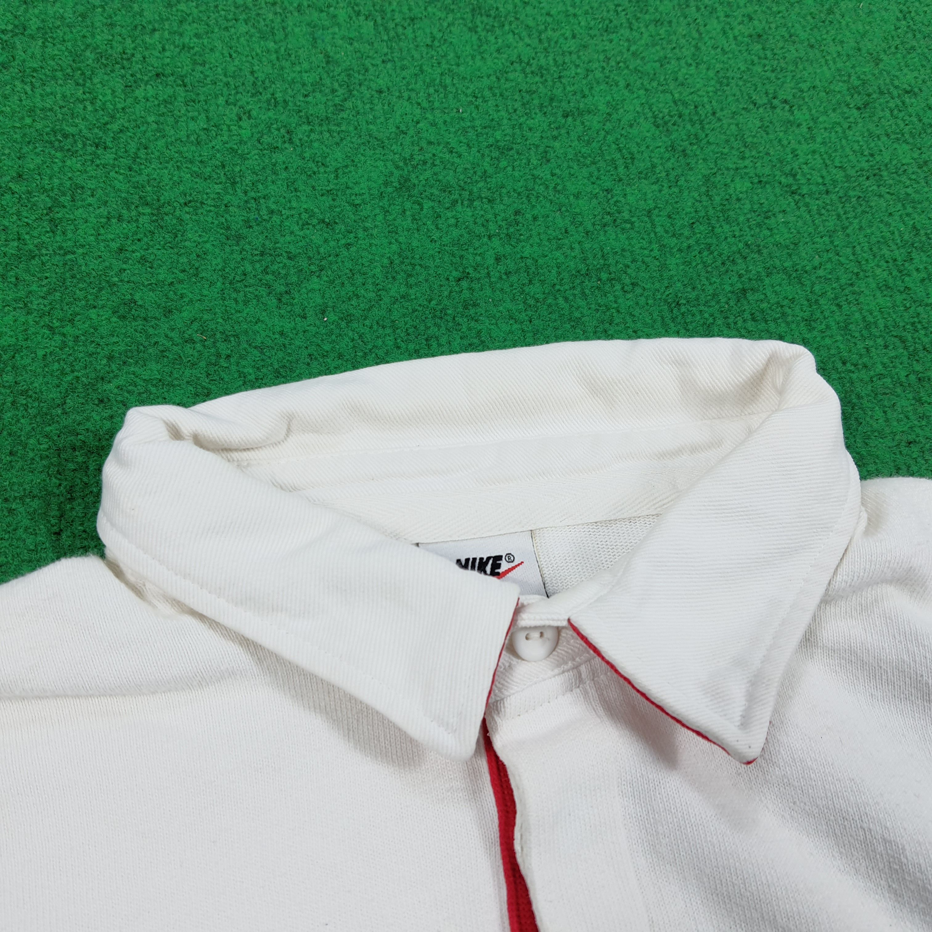 Nike × Vintage Vintage Nike Cellnet 90s Long Sleeve Polo Shirt Size US XL / EU 56 / 4 - 5 Thumbnail
