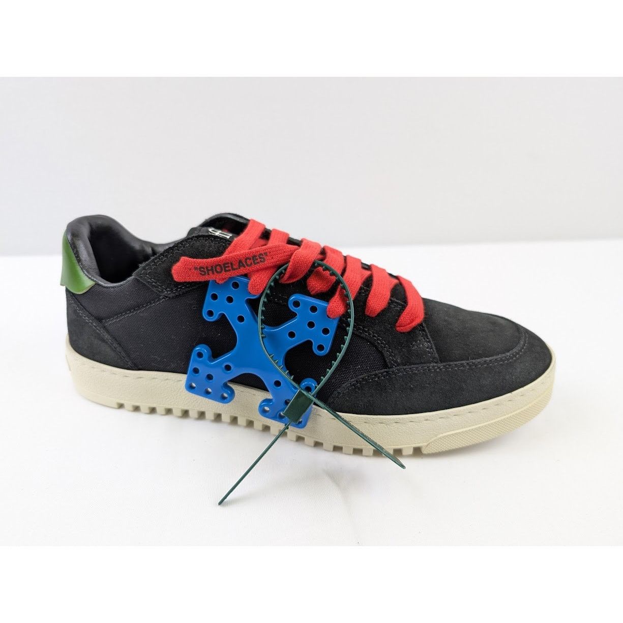 Off-White o1rshd1 Meccano 5.0 Sneakers in Black / Blue Size US 10 / EU 43 - 2 Thumbnail