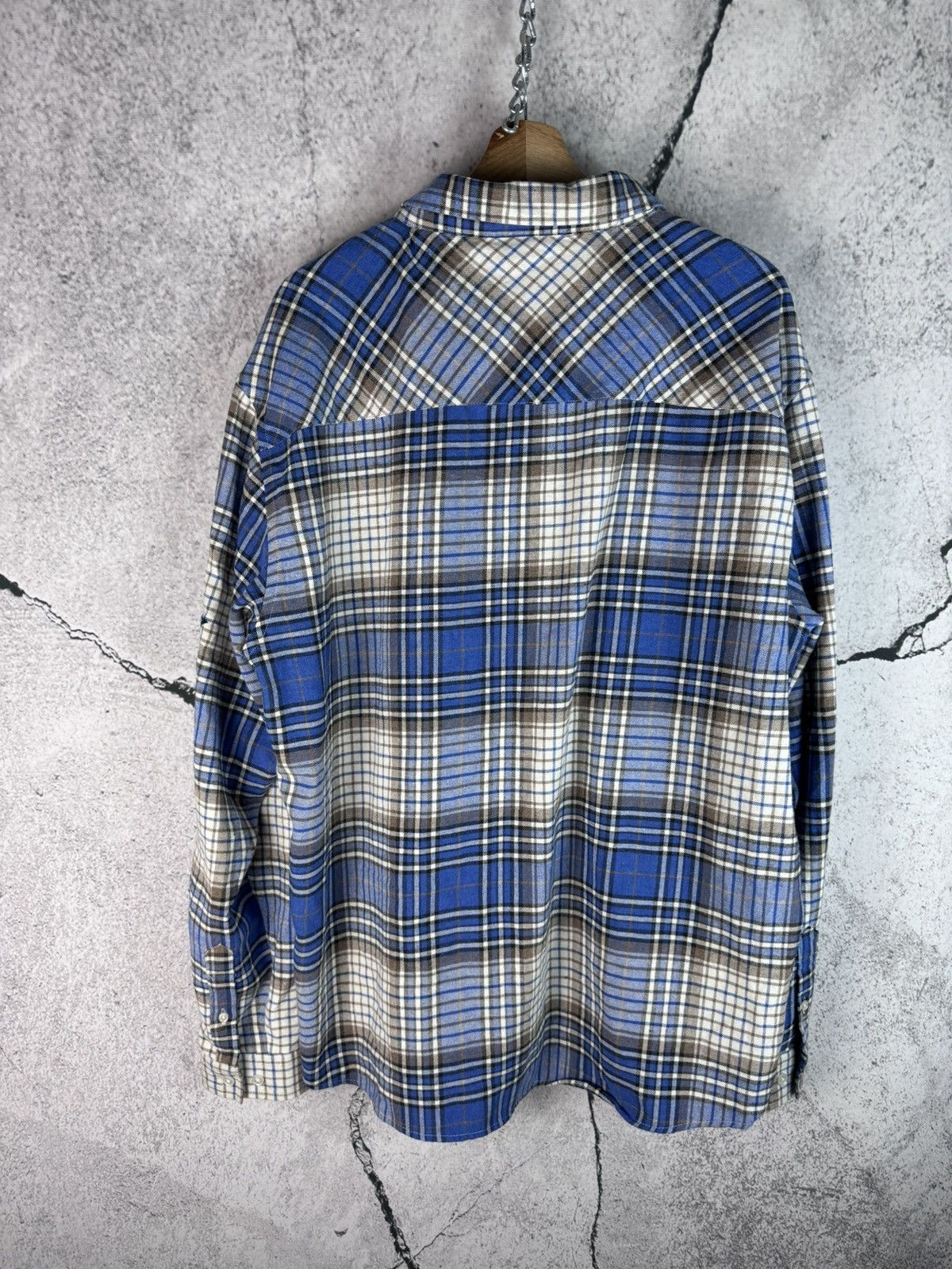 Japanese Brand Men Shirt Stars Designer Luxury Buissnes Size US XL / EU 56 / 4 - 2 Thumbnail
