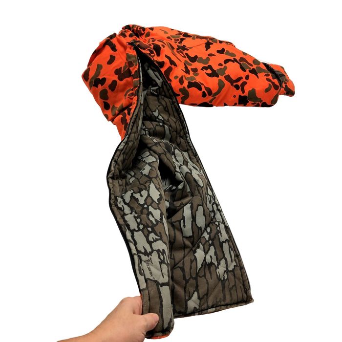 Unkwn 90's USA TreBark Reversible CAMO Blaze Orange INSULATED Suit ...