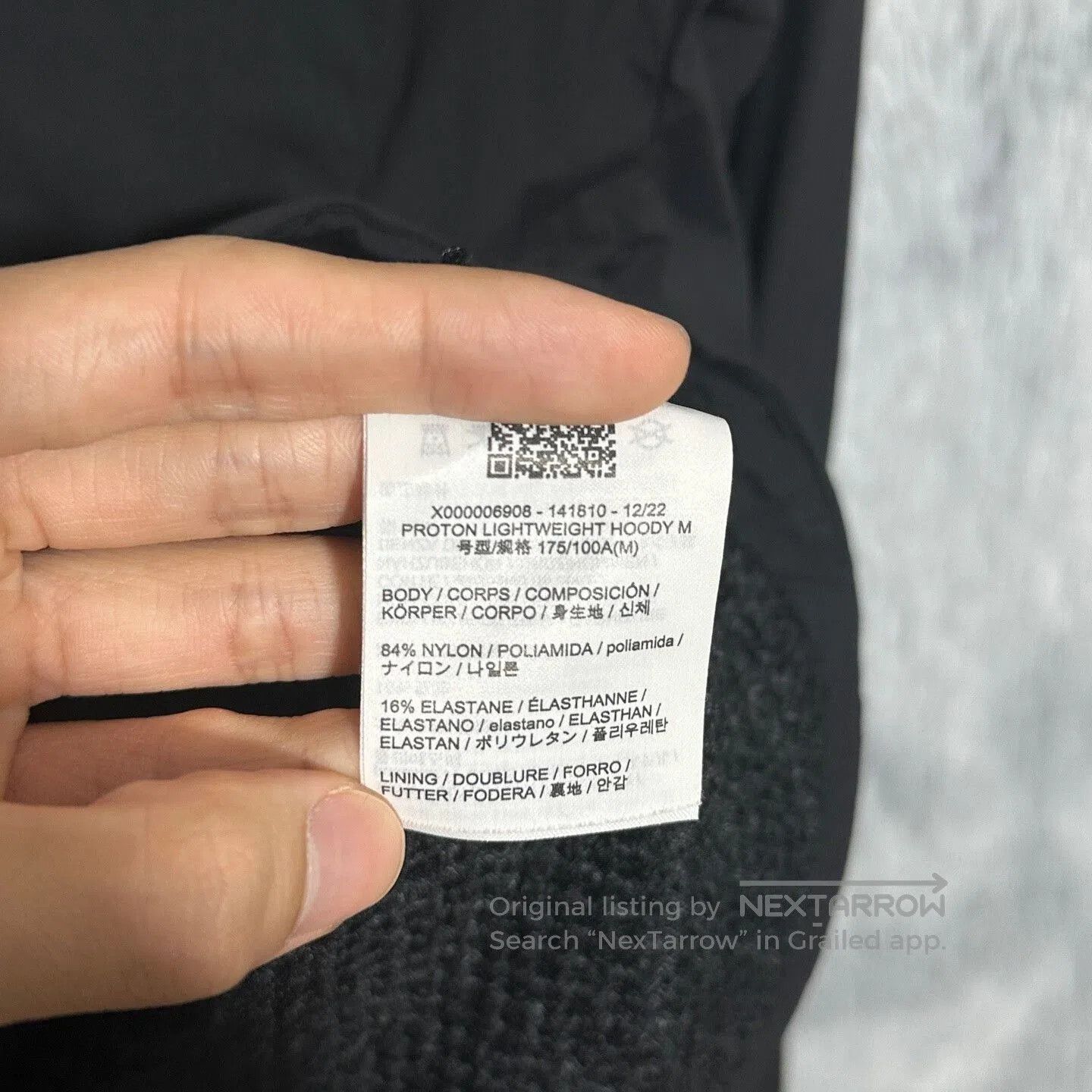Arc'teryx arcteryx proton lightweight hoody black medium. Size US M / EU 48-50 / 2 - 6 Thumbnail