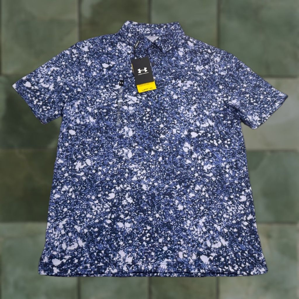 Under Armour Under Armour UA Men's Playoff 3.0 Printed Polo Shirt 1378677-414 Size Small Multicolor Size US S / EU 44-46 / 1 - 1 Thumbnail