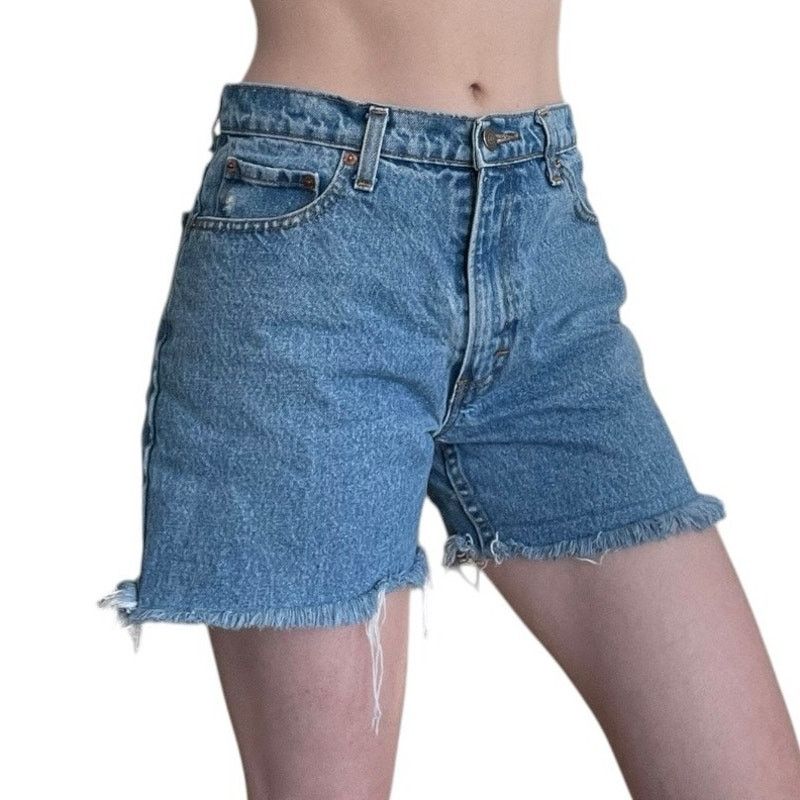 Jordache Jordache Denim Midi High Rise Jean Shorts Size 29" - 2 Thumbnail