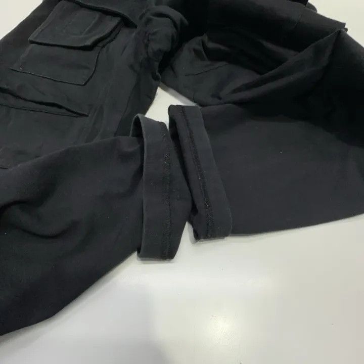 Rick Owens Rick Owens DRKSHDW Black Drawstring Cargo Pants -2508 Size US 26 / EU 42 - 8 Thumbnail