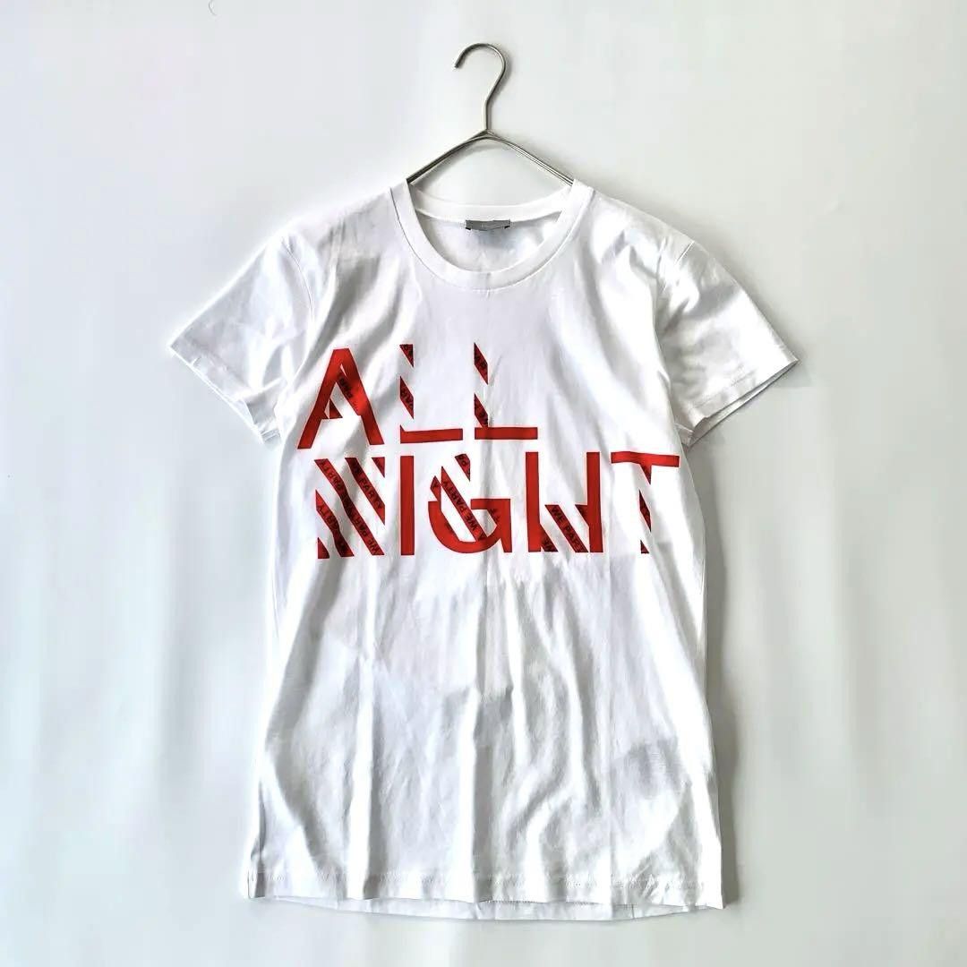 Dior Homme White & Red Printed T-Shirt - XS