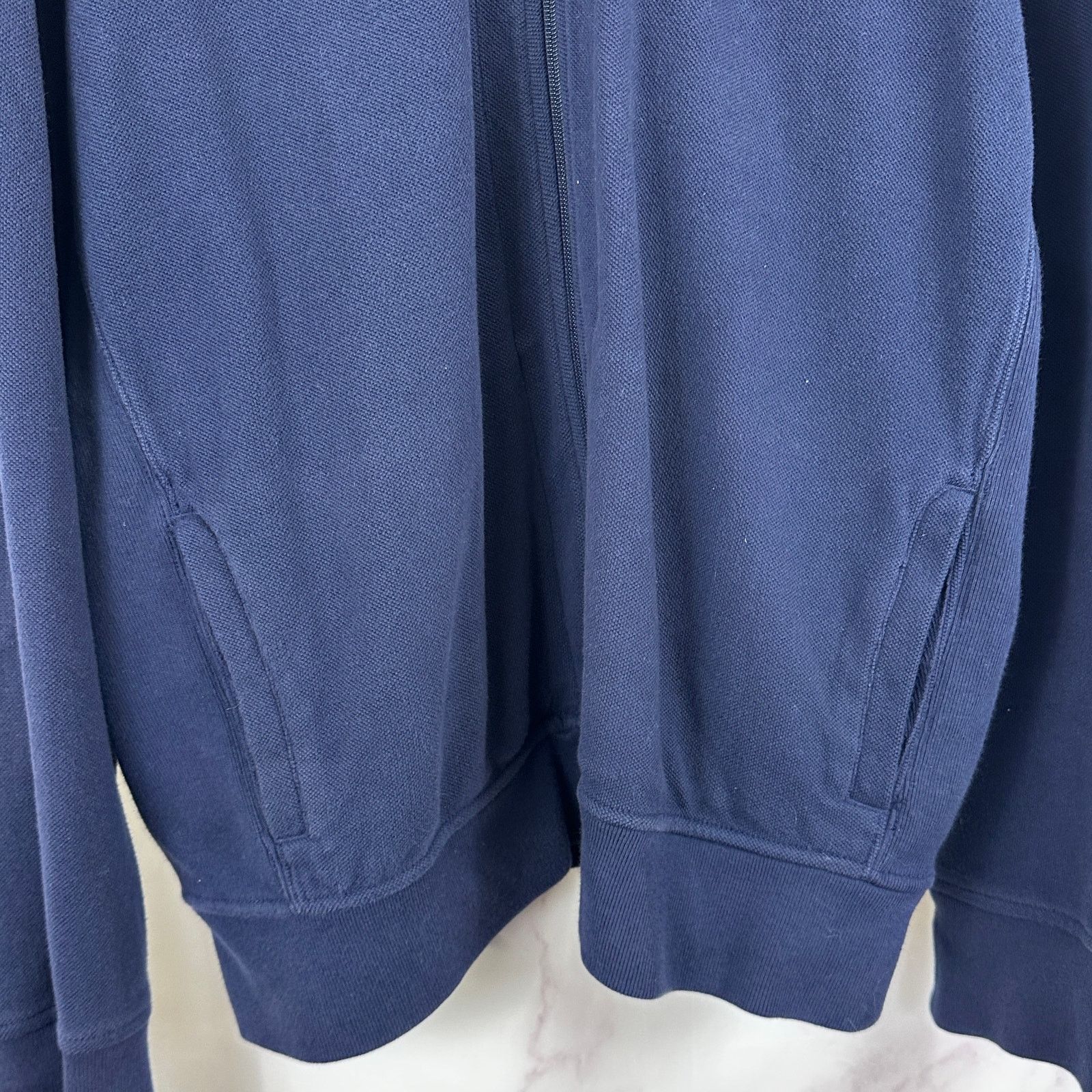 Polo Ralph Lauren Polo Blue Track Jacket Zip-Up Size US XL / EU 56 / 4 - 4 Thumbnail